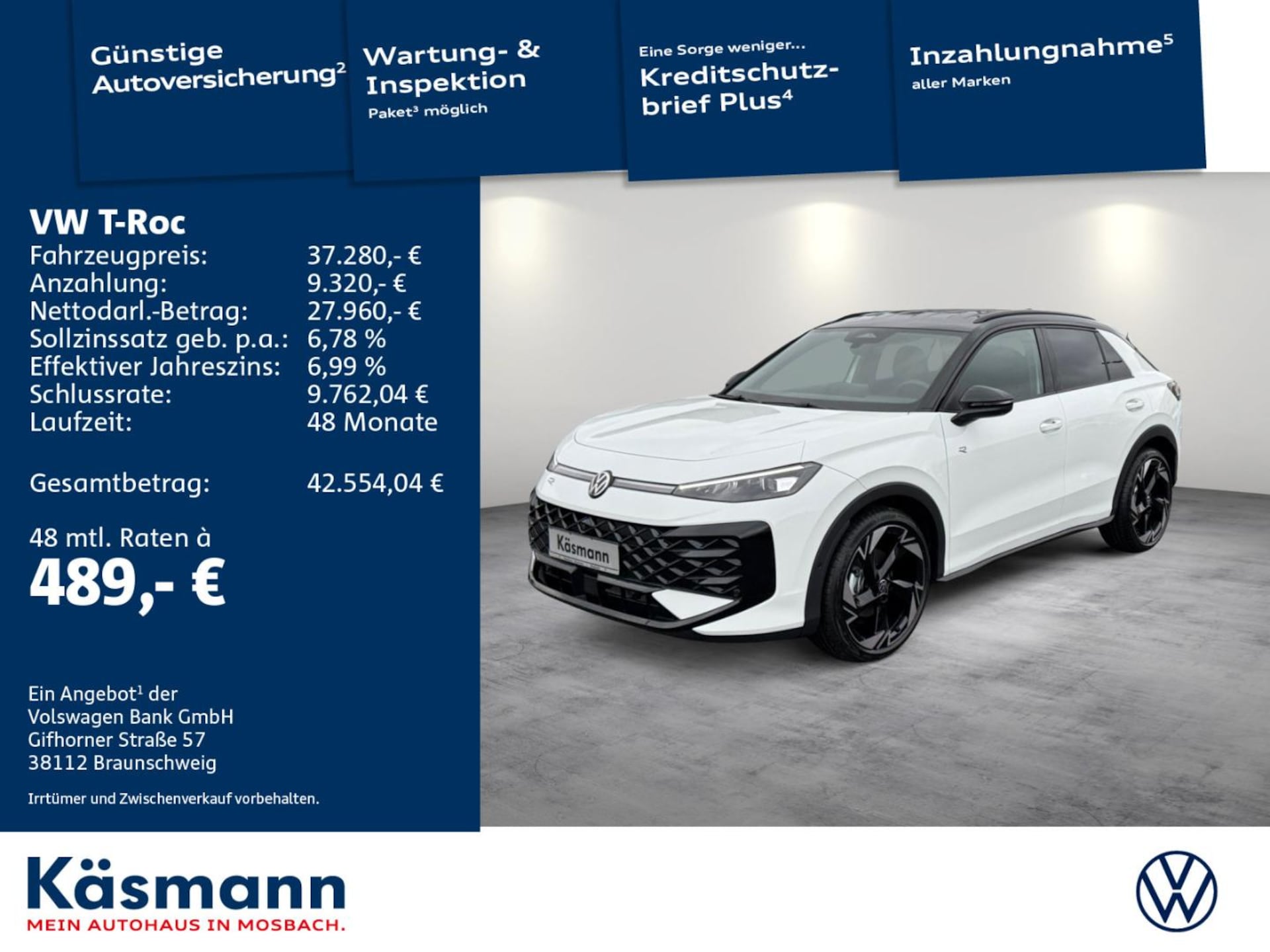 Volkswagen T-Roc R-Line