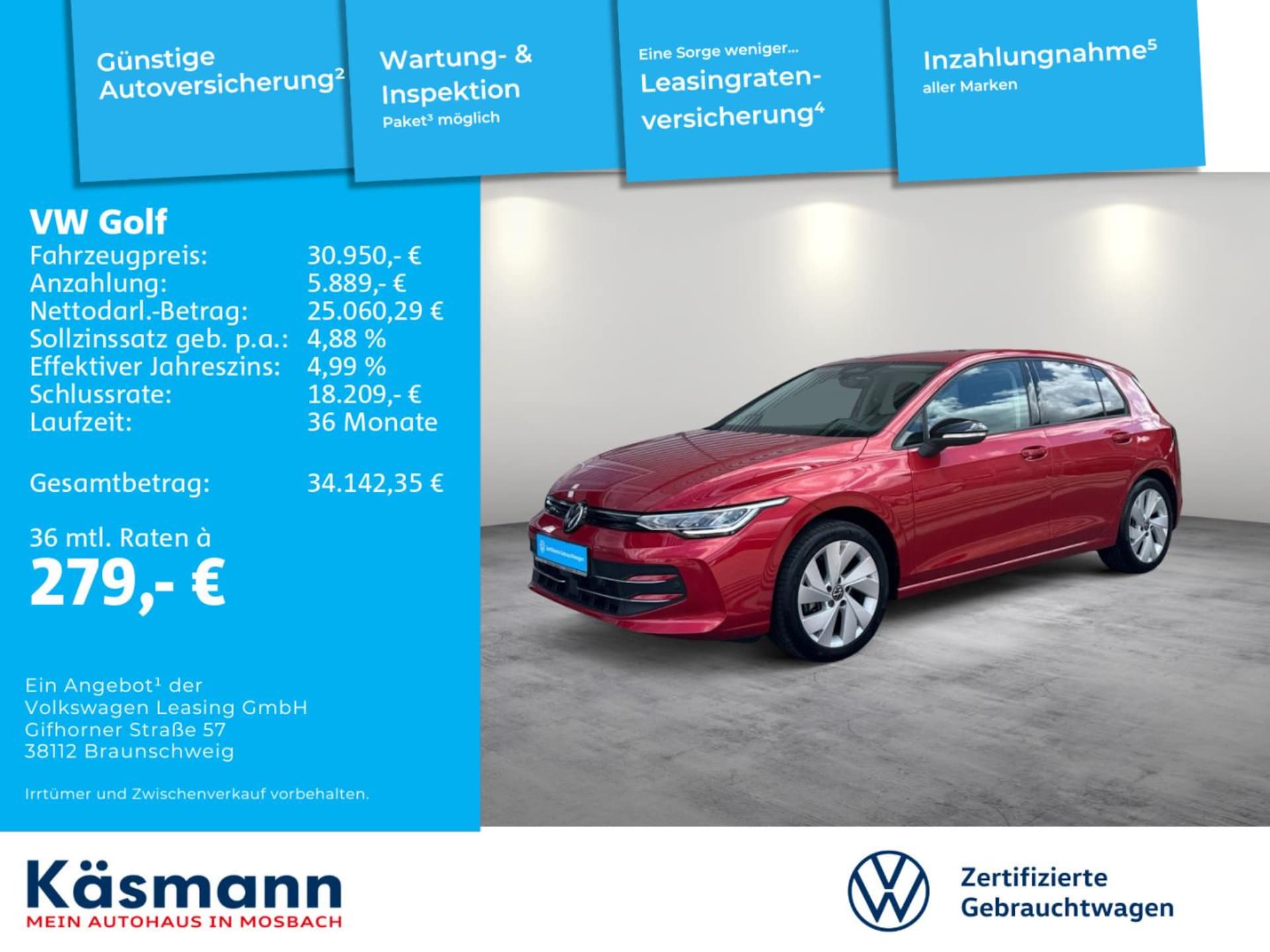 Volkswagen Golf Life