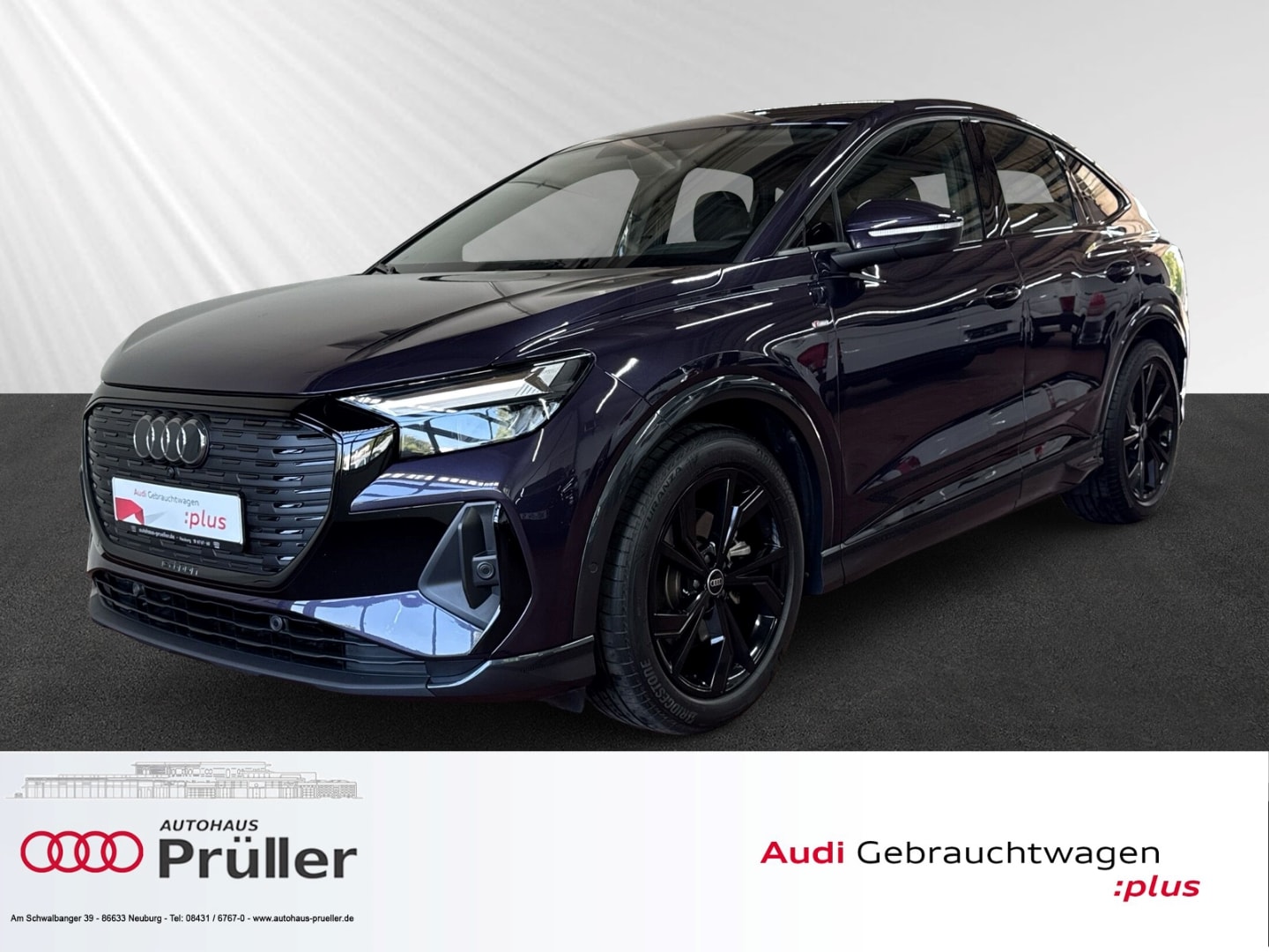 Bild über Audi Q4 Sportback e-tron 35 e-tron - für weitere Informationen kontaktieren Sie den Audi Partner