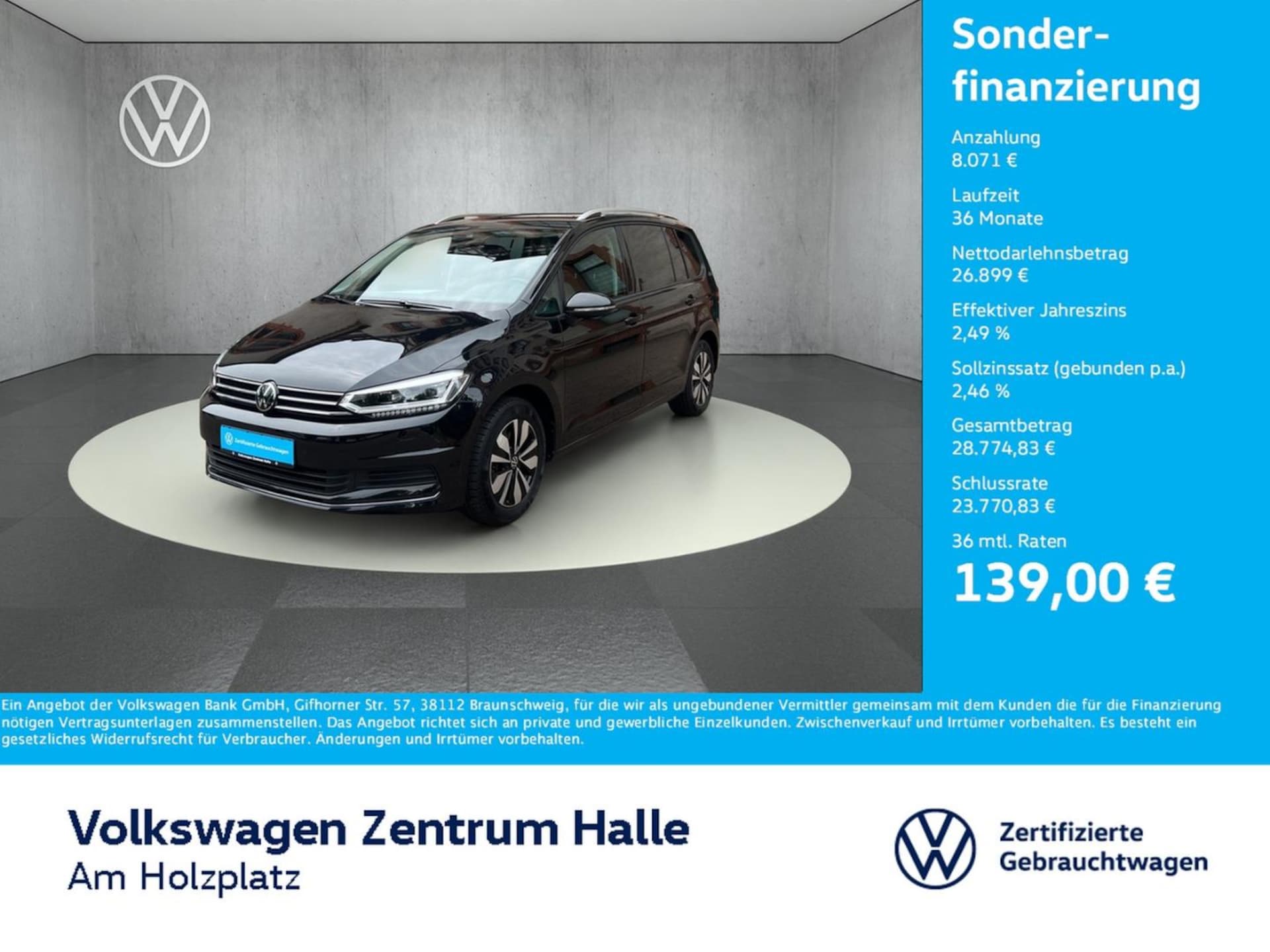 Volkswagen Touran Comfortline