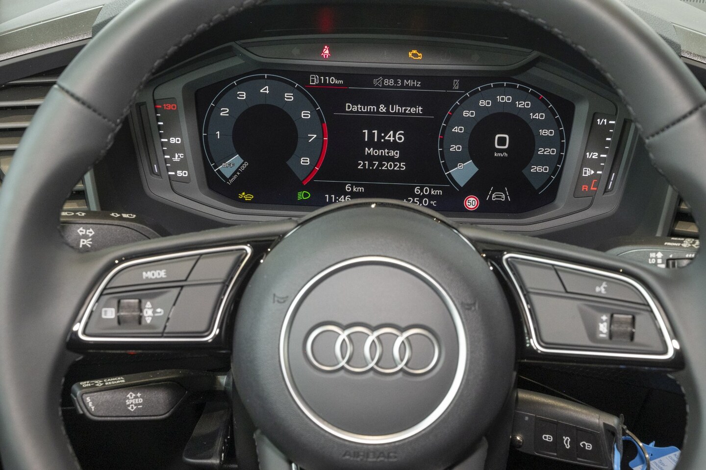 Bild über Audi A1 Sportback advanced 25 TFSI Schaltgetriebe - für weitere Informationen kontaktieren Sie den Audi Partner