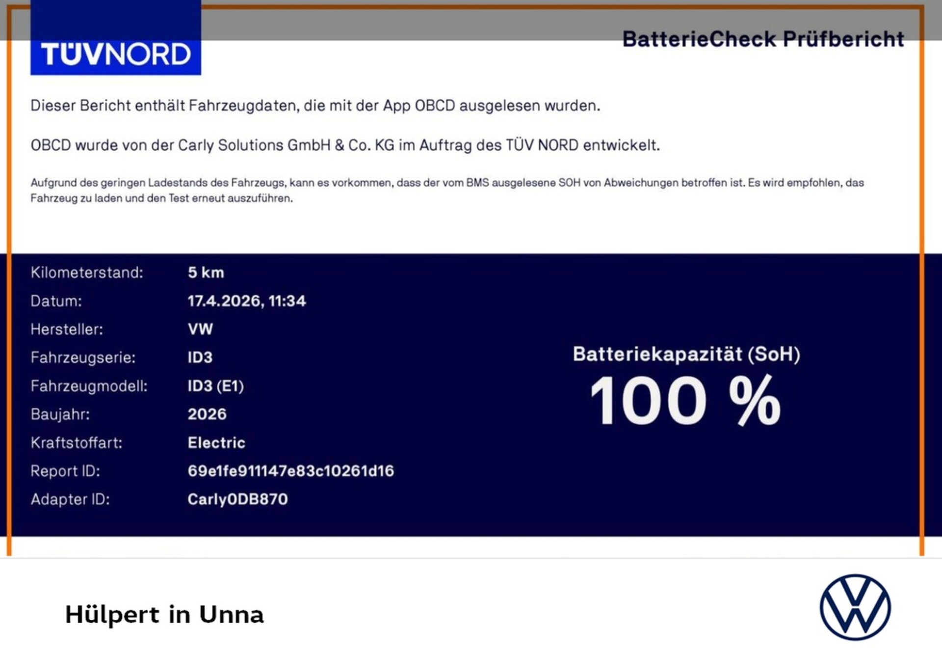 Volkswagen ID.3 Pure