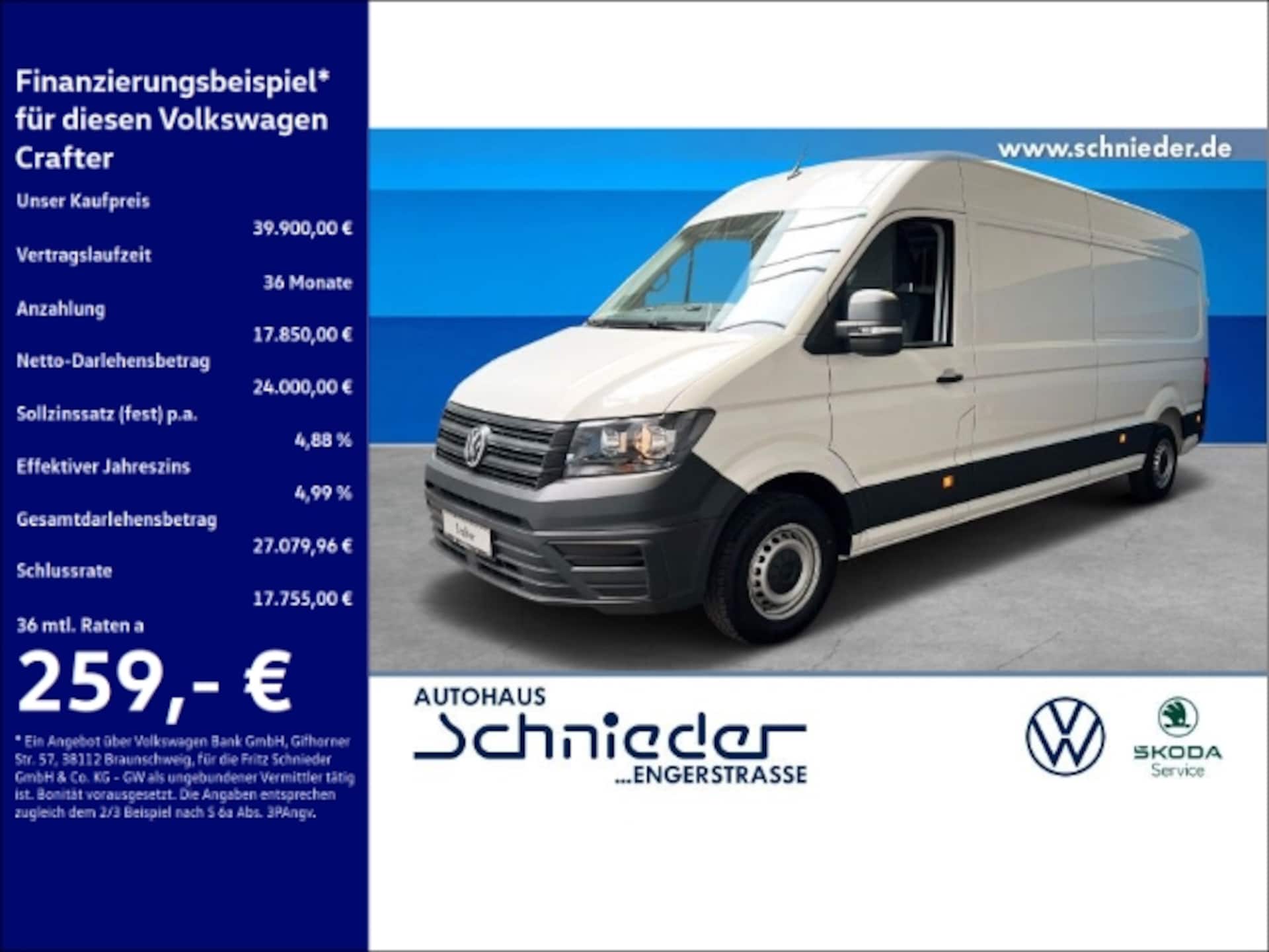 Volkswagen Crafter Kasten langer Radstand