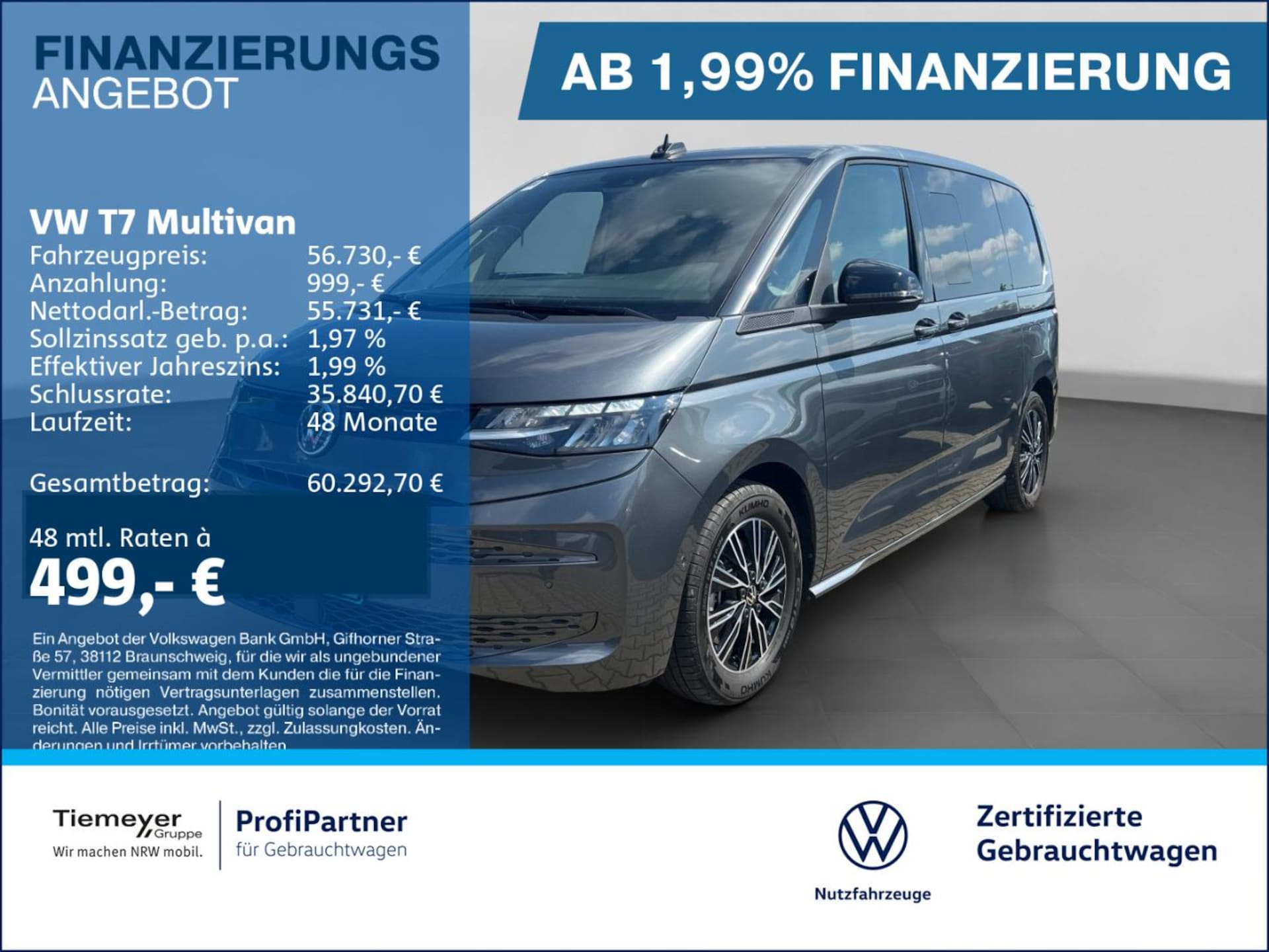 Volkswagen Multivan Basis-Modell