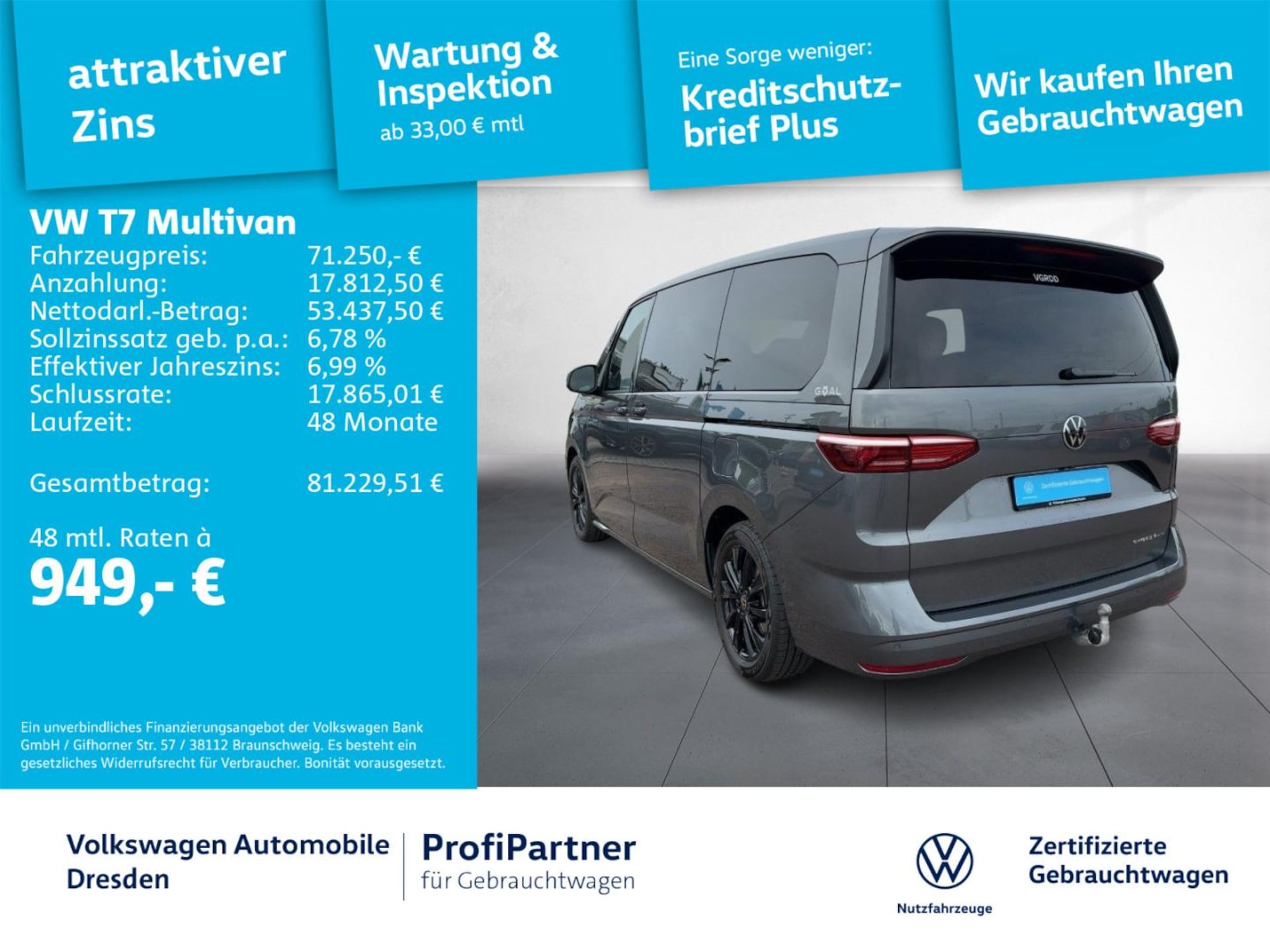 Volkswagen Multivan Langversion Life