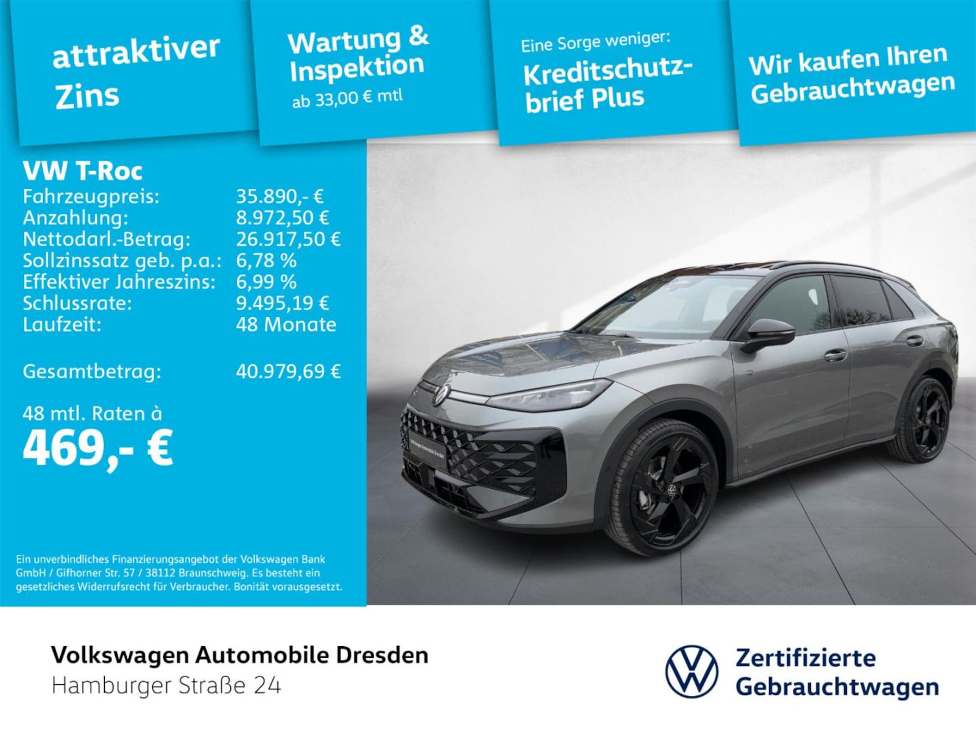 Volkswagen T-Roc R-Line