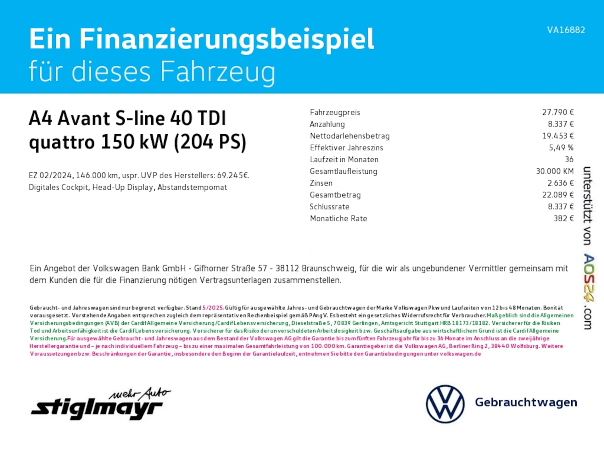 Audi A4 Avant S line