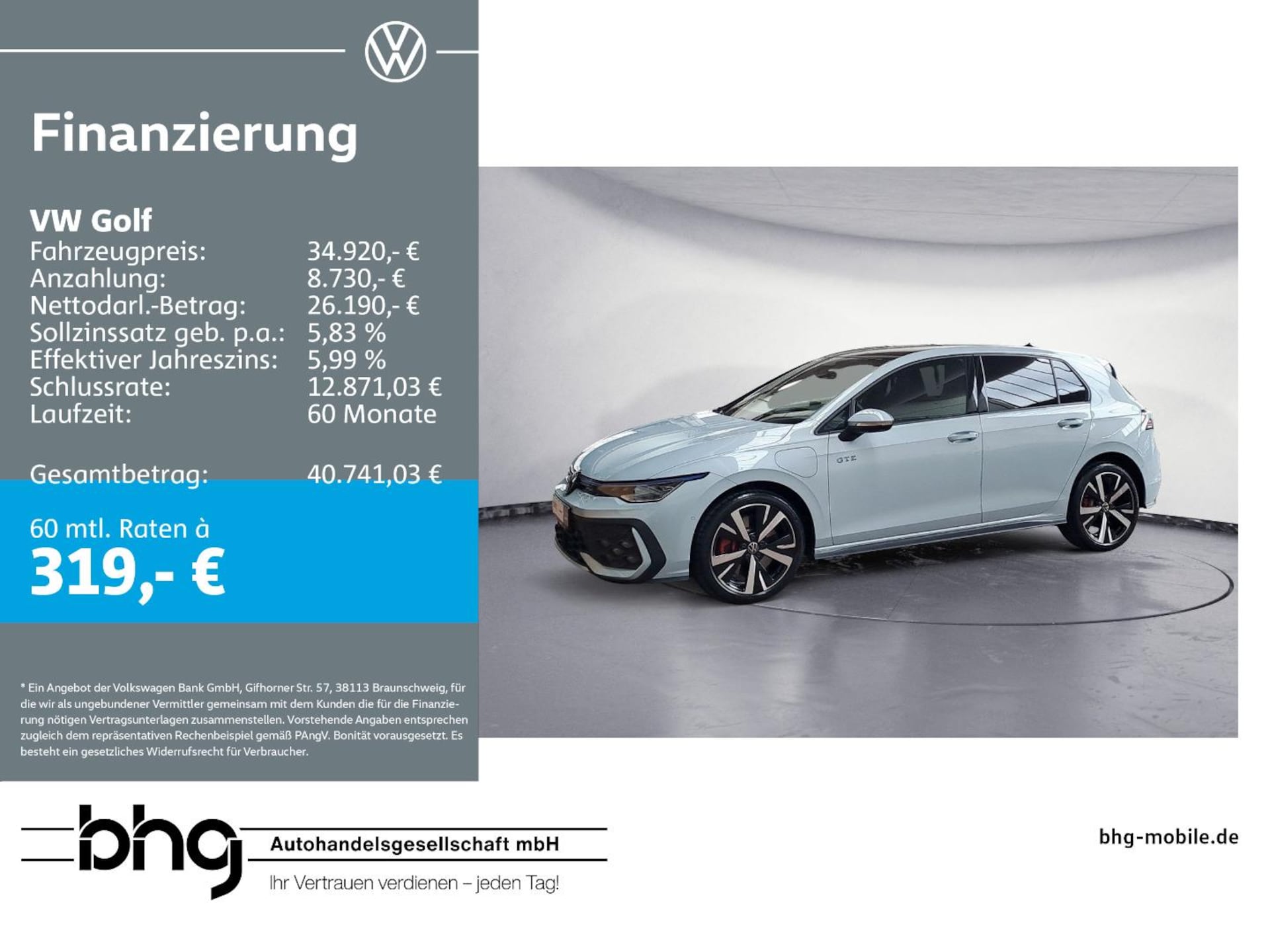 Volkswagen Golf GTE