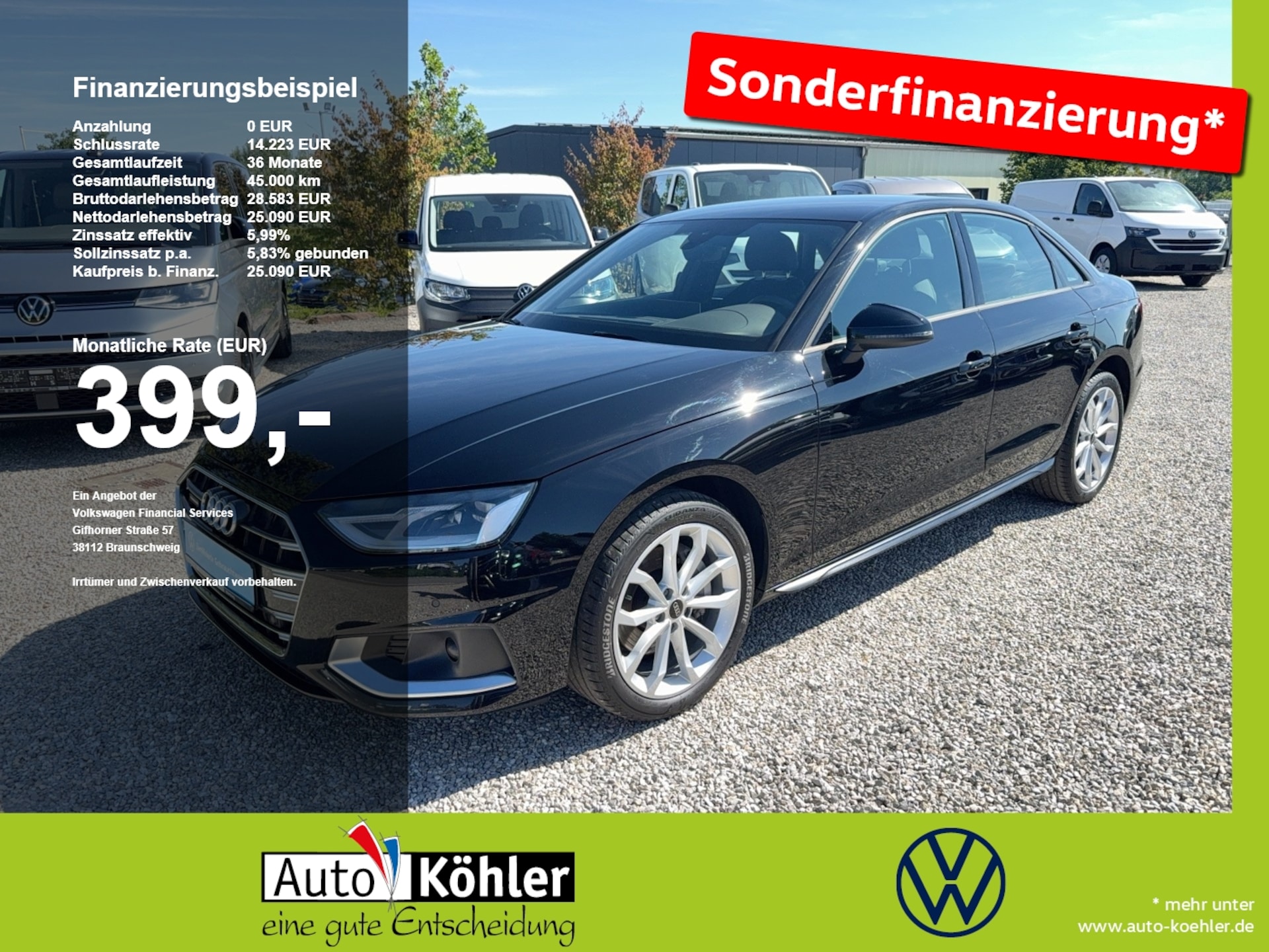 Audi A4 Limousine Advanced