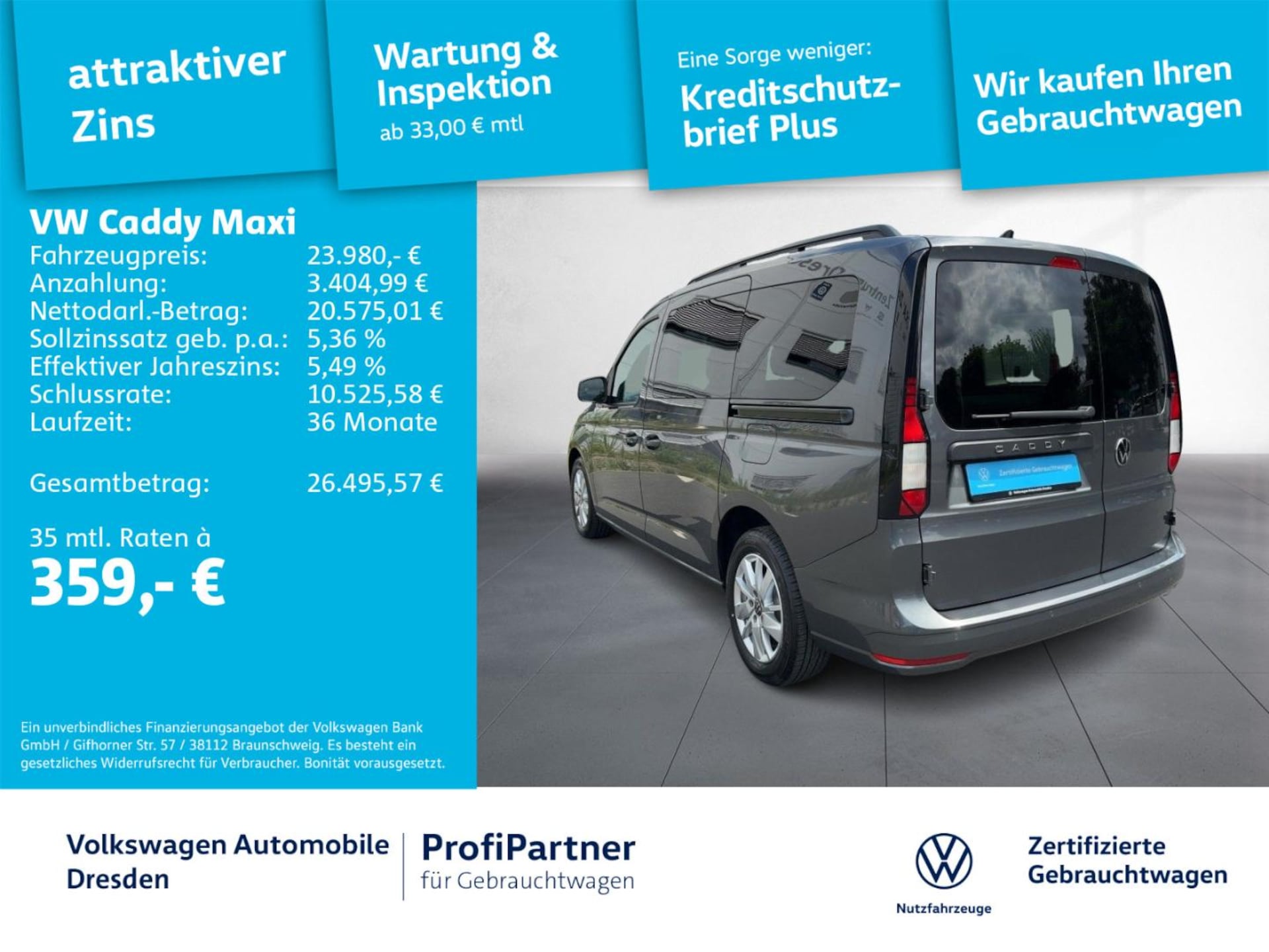 Volkswagen Caddy Maxi Life