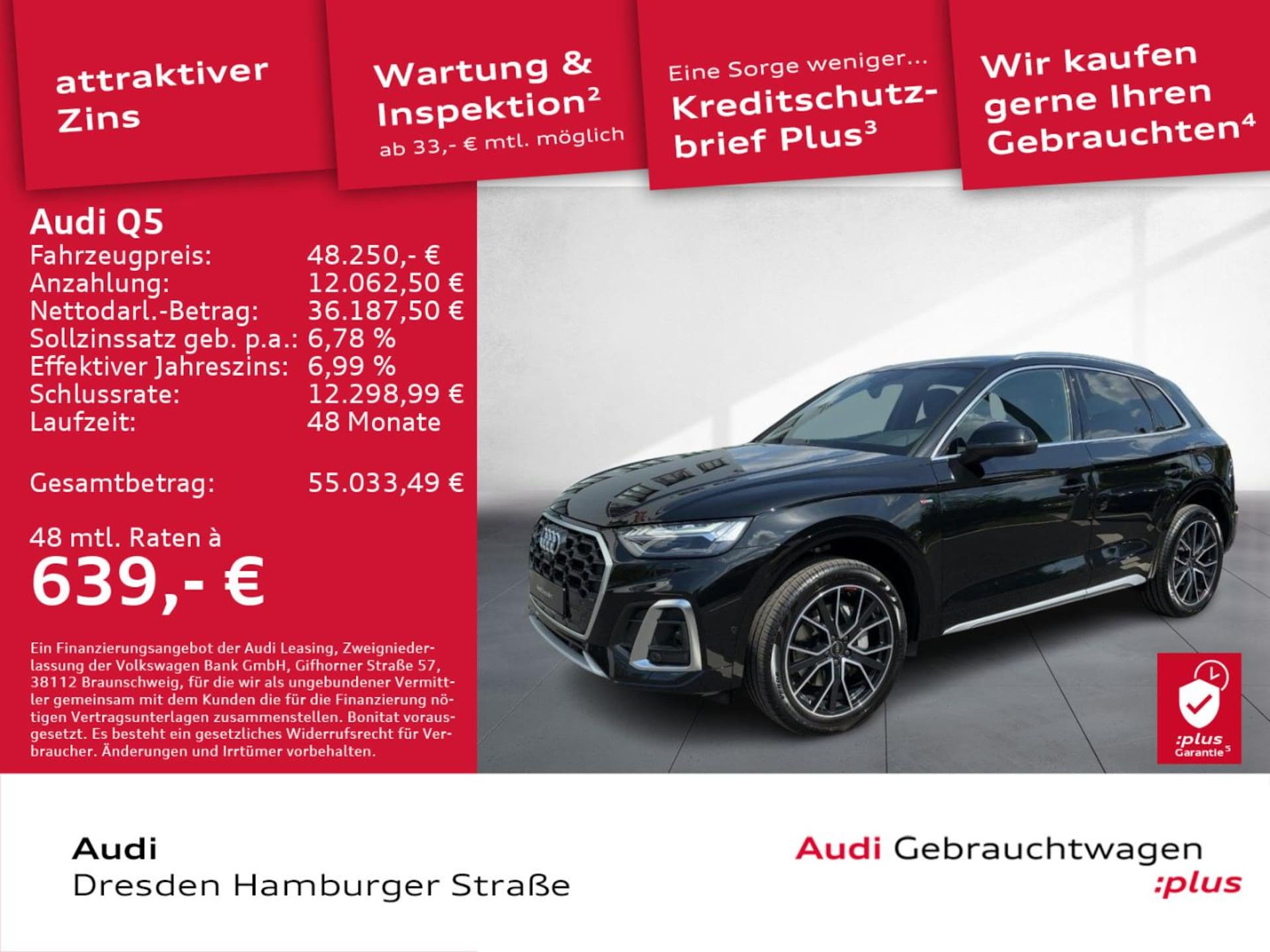 Audi Q5 TFSI e S line