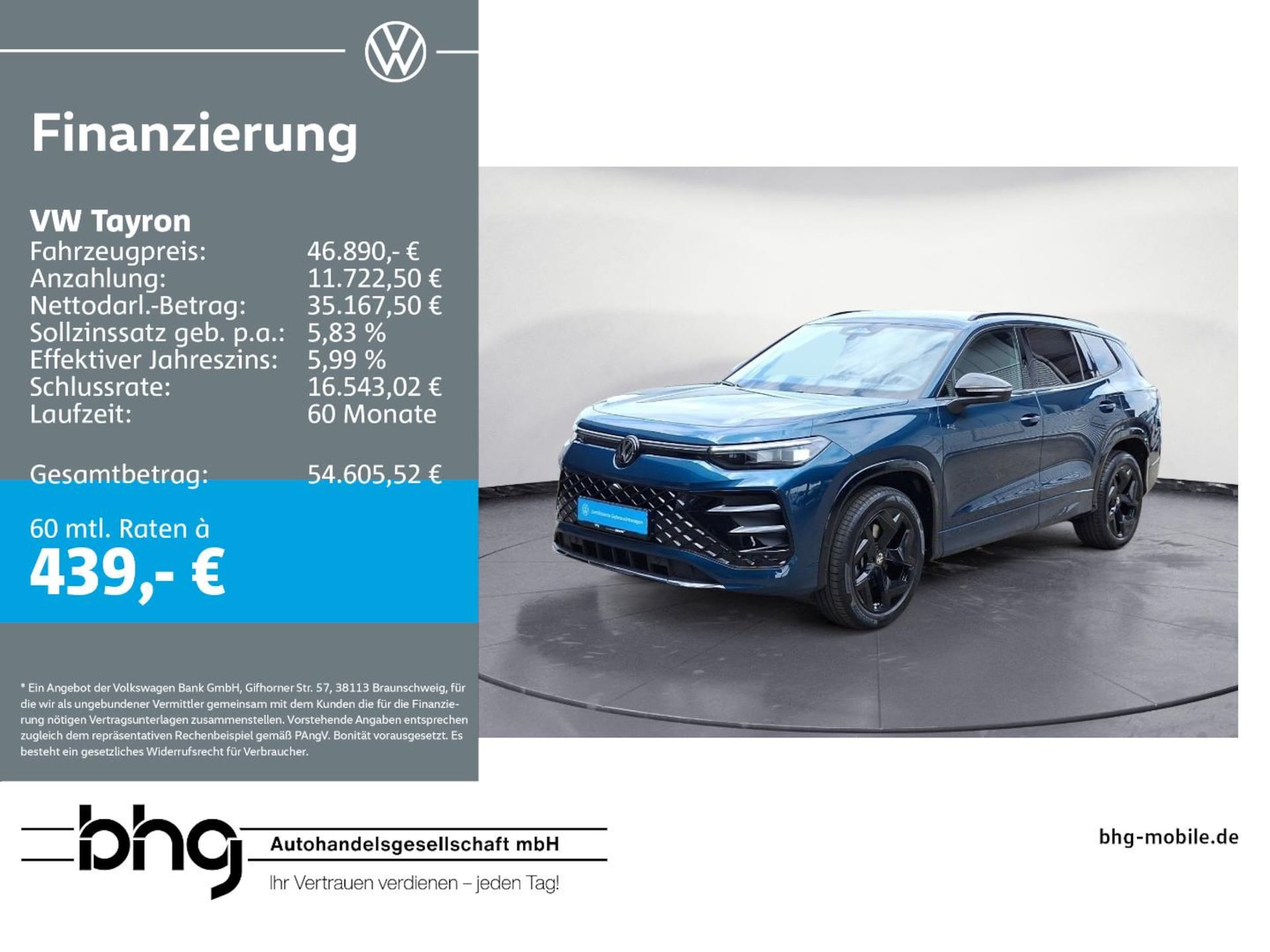 Volkswagen Tayron R-Line