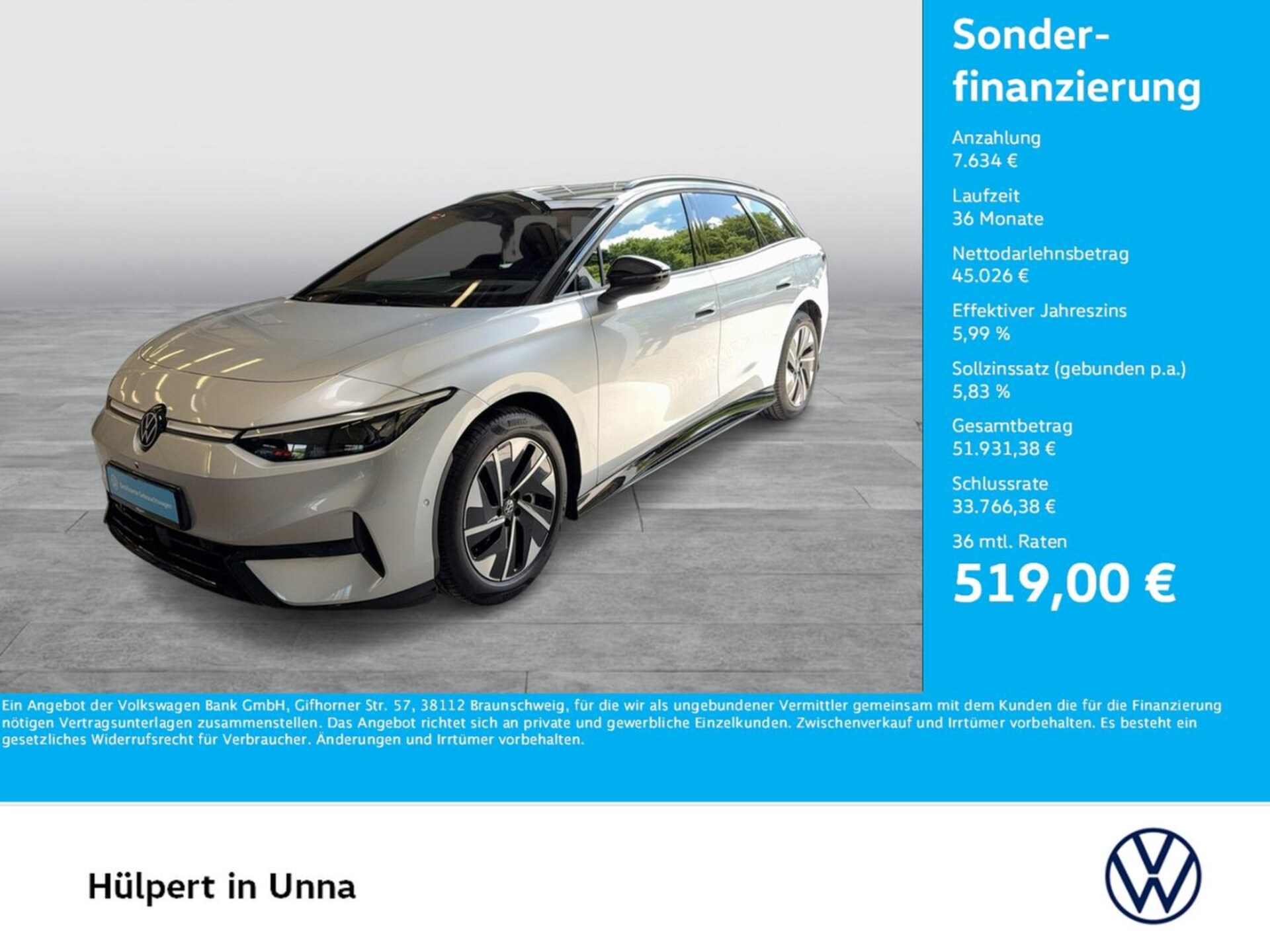 Volkswagen ID.7 Tourer Limited Edition