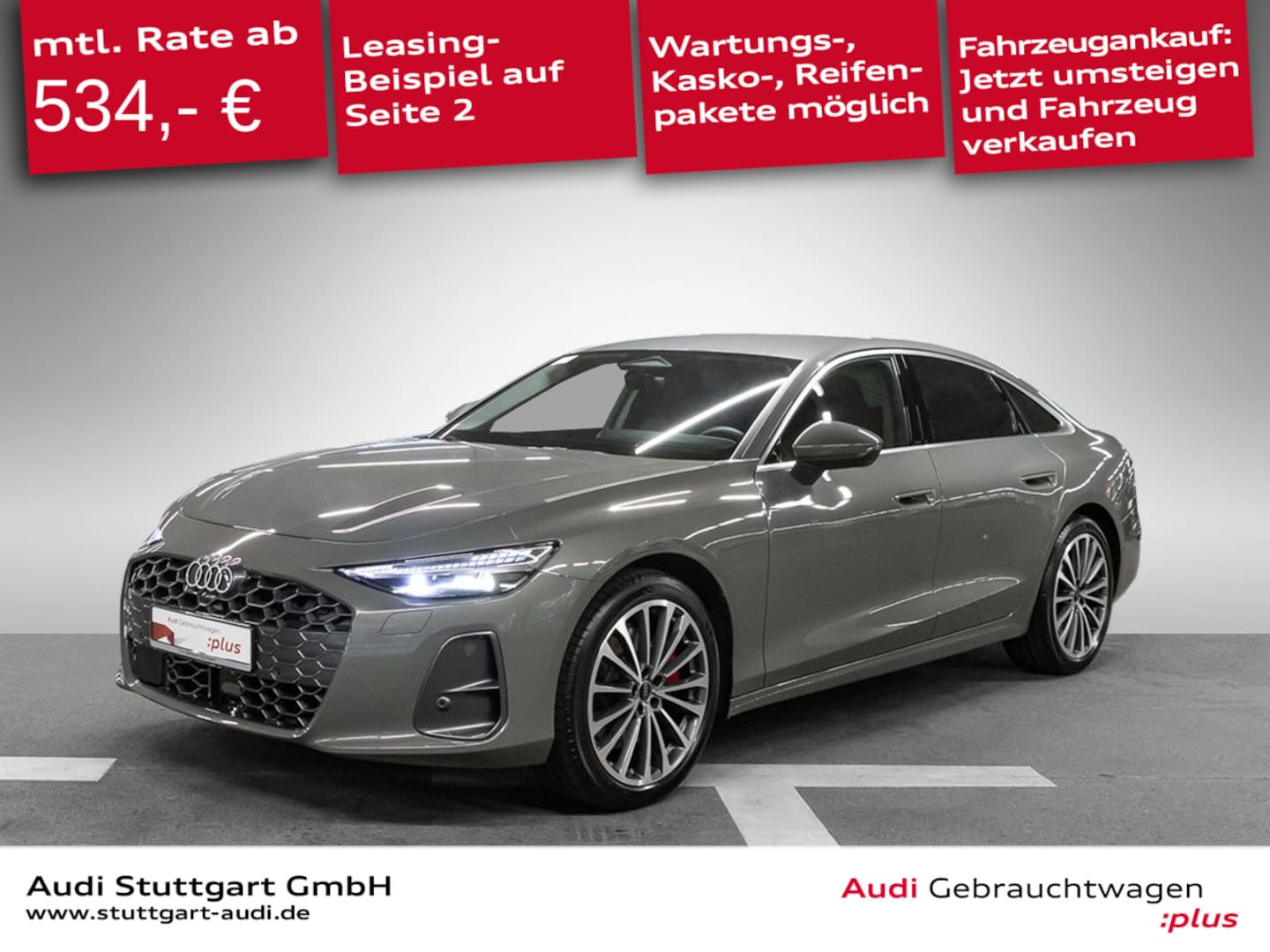 Bild über Audi A6 Limousine TDI quattro 150 kW S tronic - für weitere Informationen kontaktieren Sie den Audi Partner