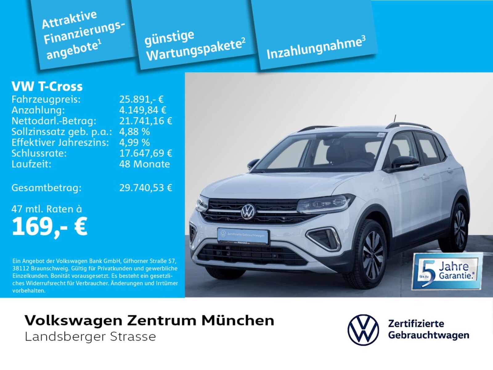 Volkswagen T-Cross – Bild 2