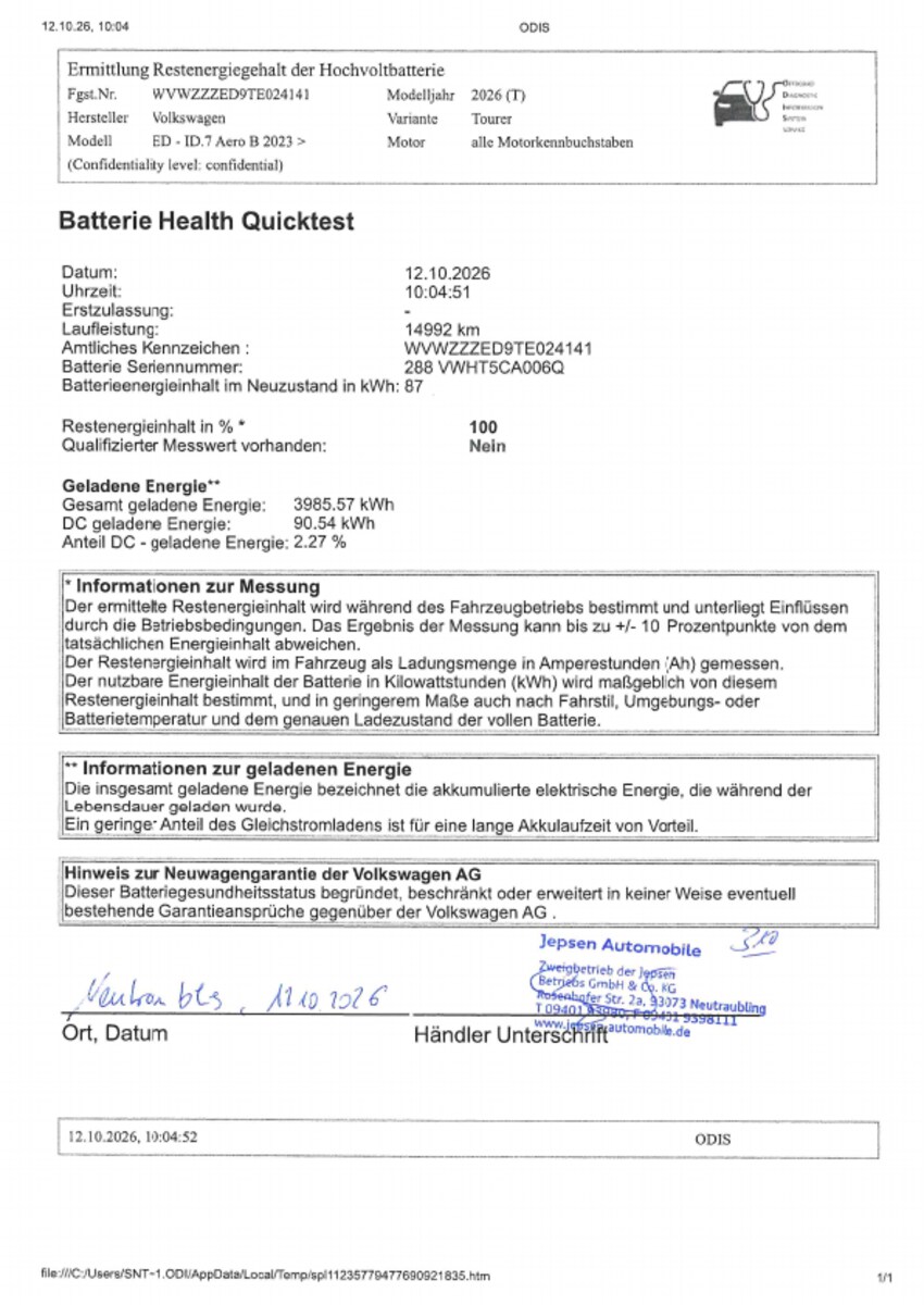 Volkswagen ID.7 Tourer – Bild 13