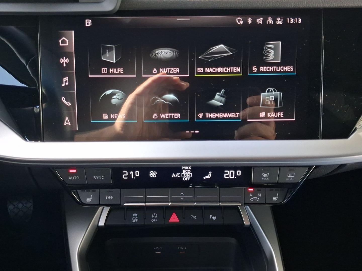 Bild über Audi A3 Sportback S line 35 TFSI Schaltgetriebe - für weitere Informationen kontaktieren Sie den Audi Partner