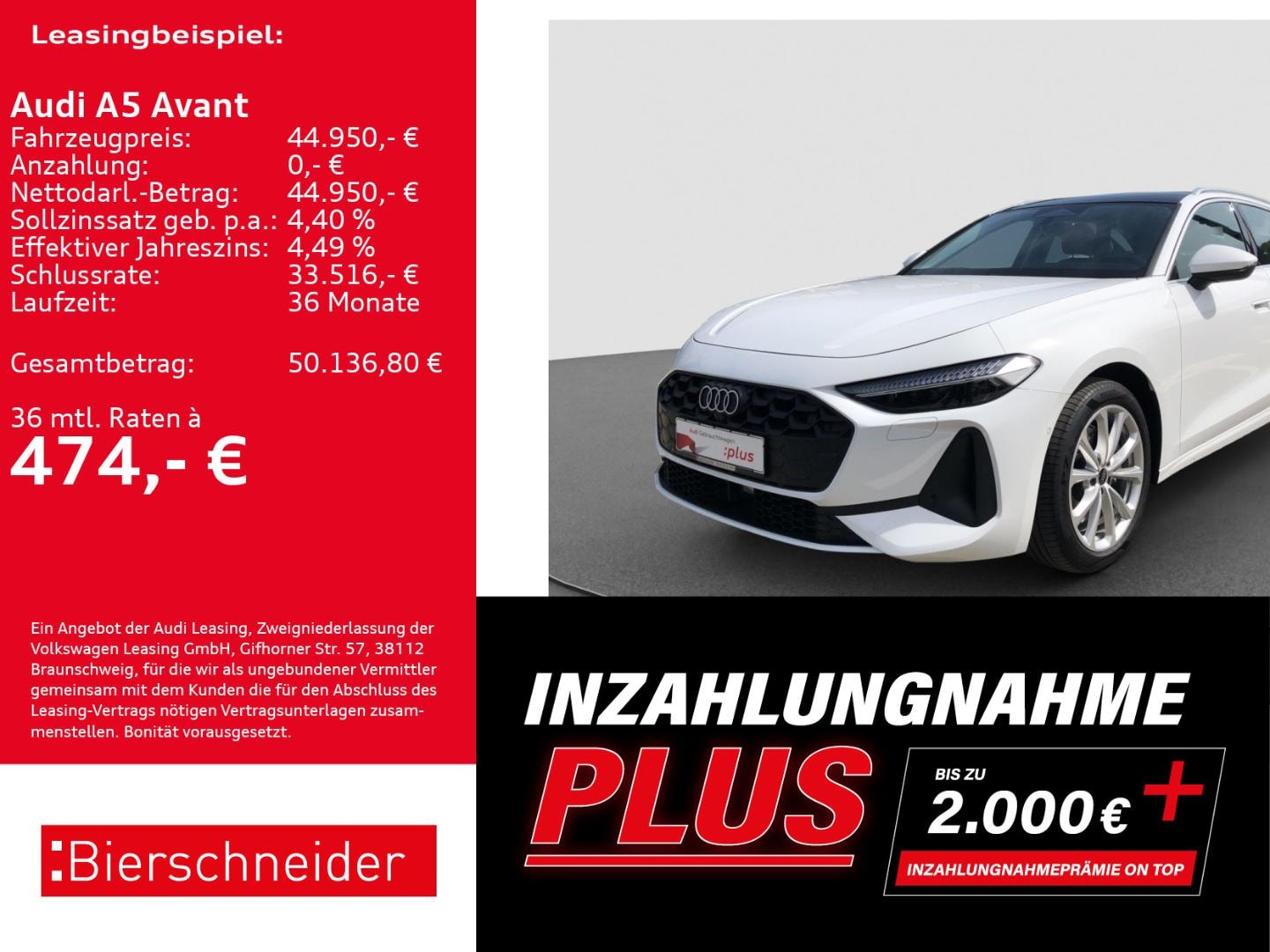 Bild über Audi A5 Avant TDI quattro 150 kW S tronic - für weitere Informationen kontaktieren Sie den Audi Partner