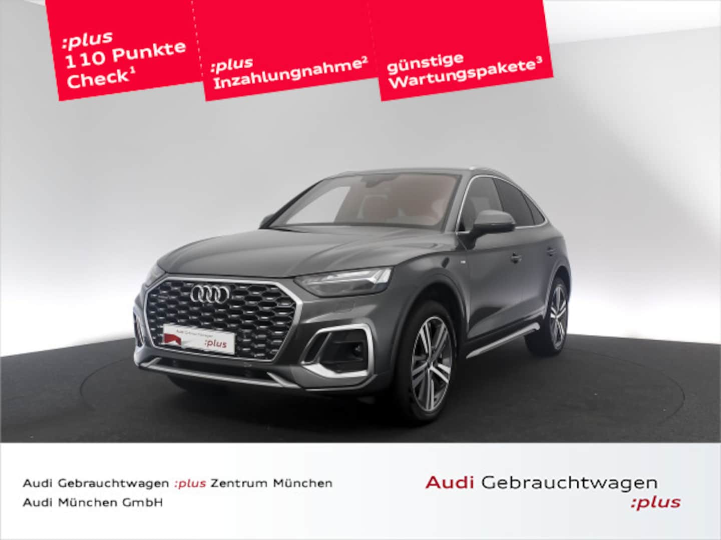 Bild über Audi Q5 Sportback 45 TFSI quattro S tronic - für weitere Informationen kontaktieren Sie den Audi Partner
