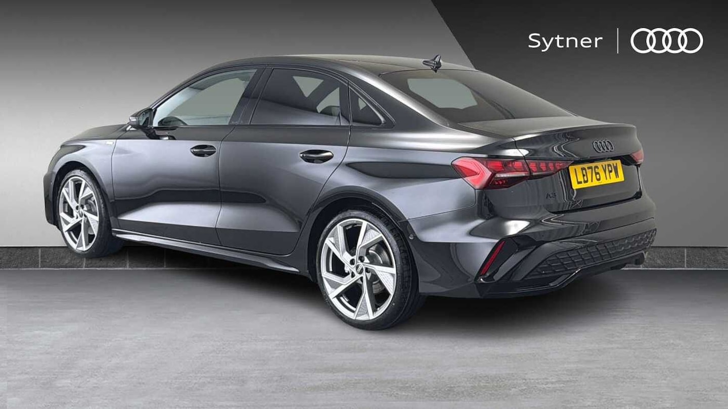 Image of&nbsp;Audi A3 Saloon&nbsp;Black Edition 150 PS TFSI S tronic&nbsp;- View:&nbsp;for more details contact your dealer