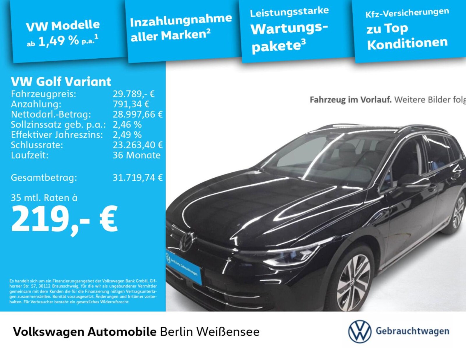 Volkswagen Golf Variant – Bild 2