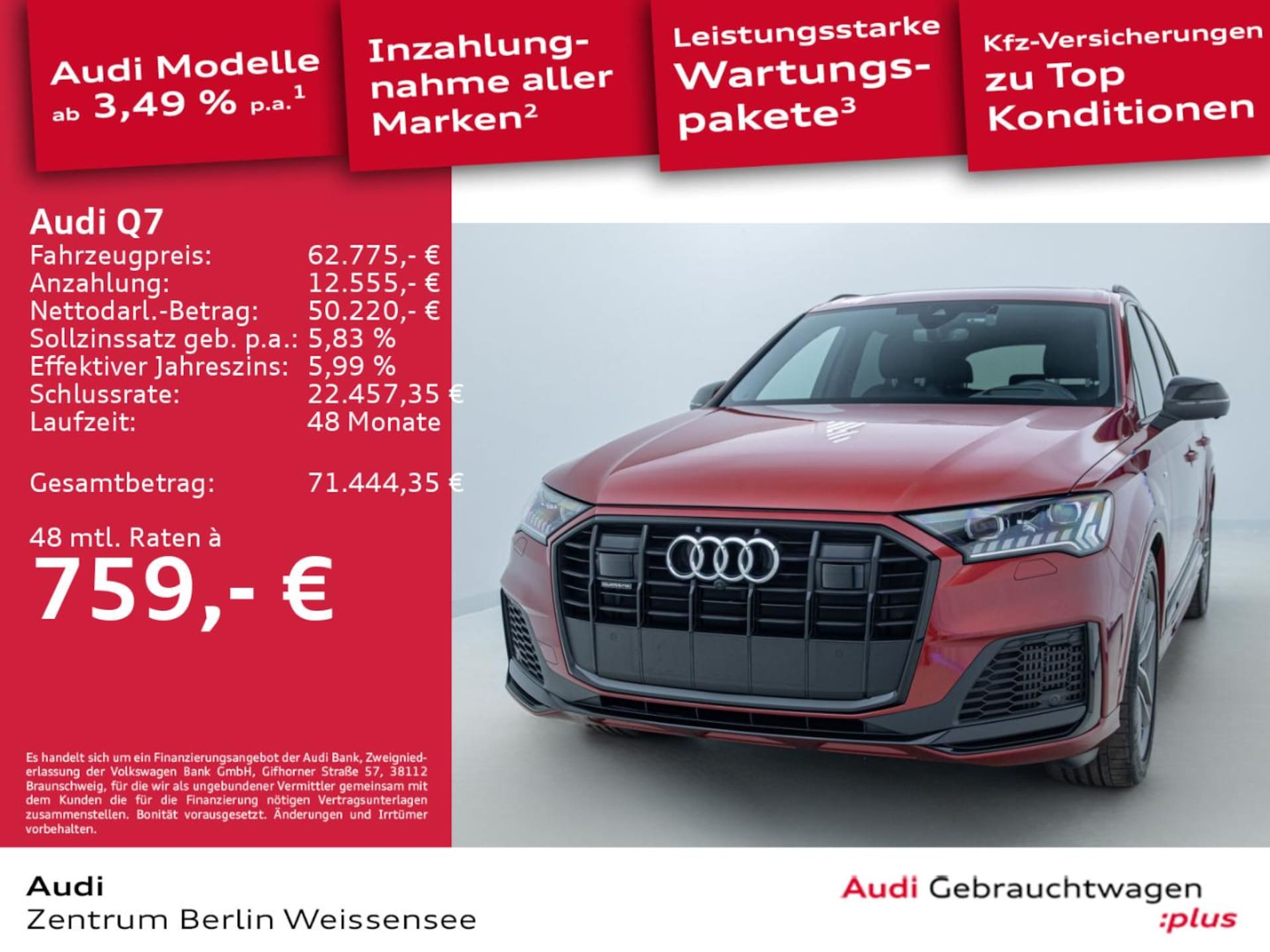 Audi Q7 SUV S line