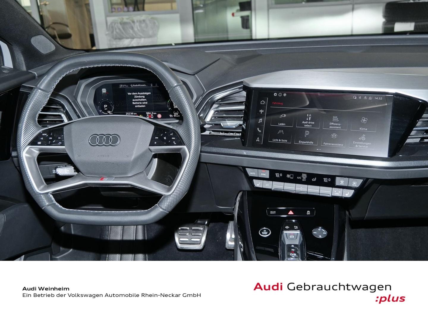 Bild über Audi Q4 Sportback e-tron 50 e-tron quattro - für weitere Informationen kontaktieren Sie den Audi Partner