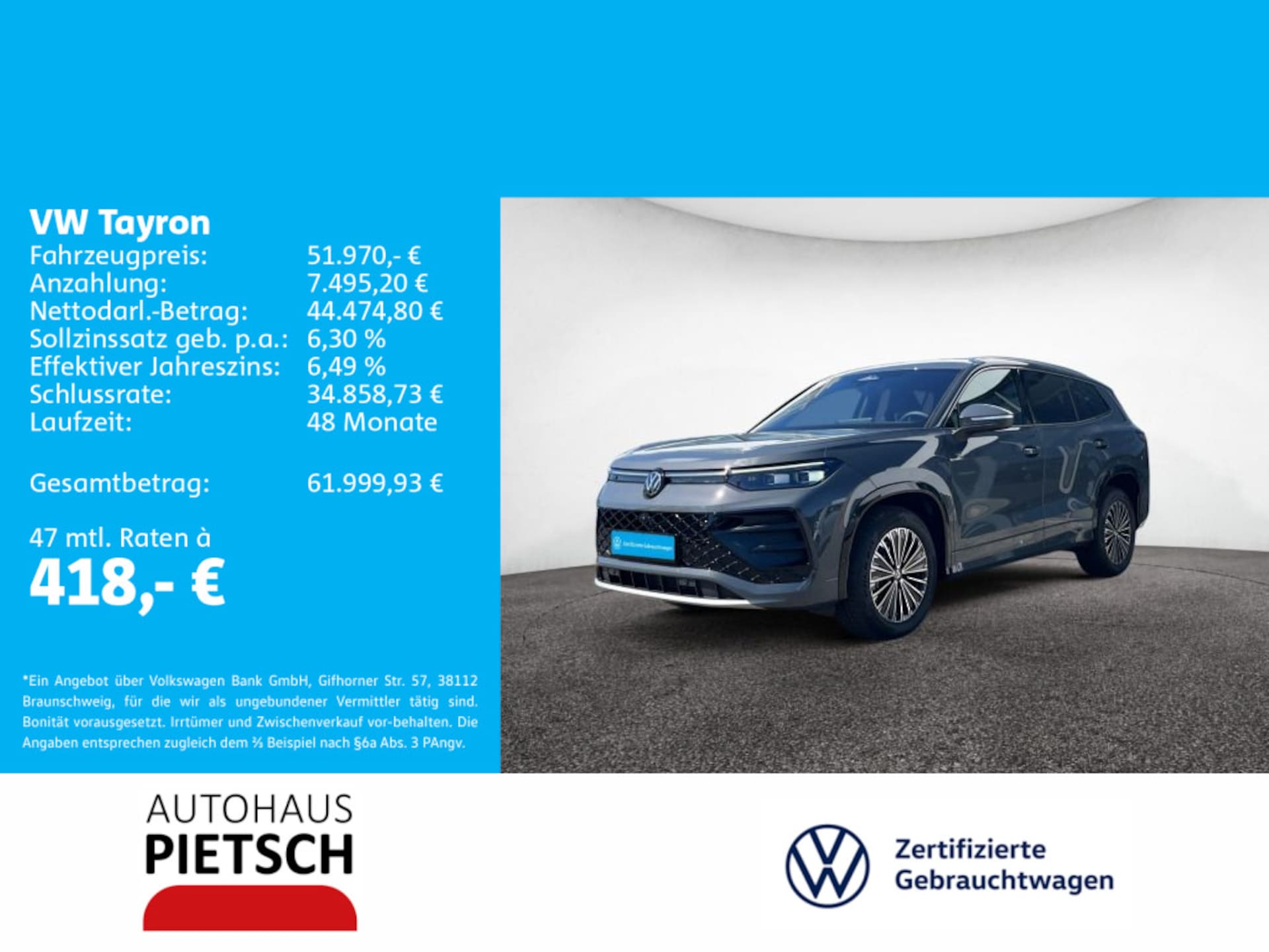 Volkswagen Tayron R-Line