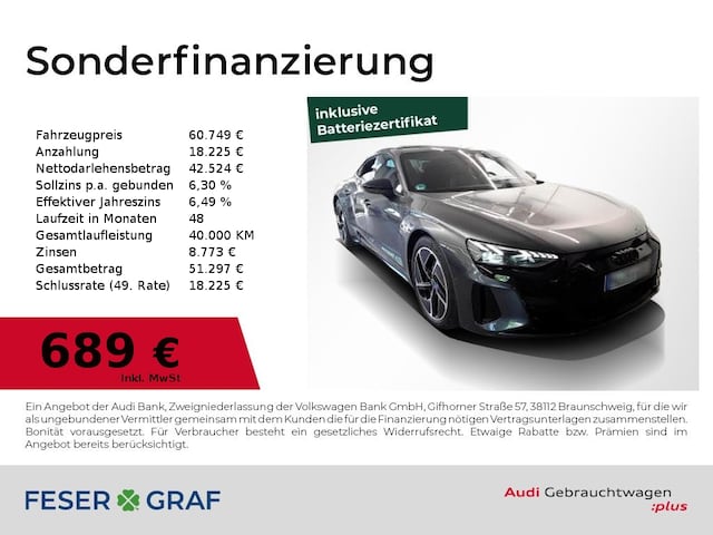 Audi e-tron GT RS