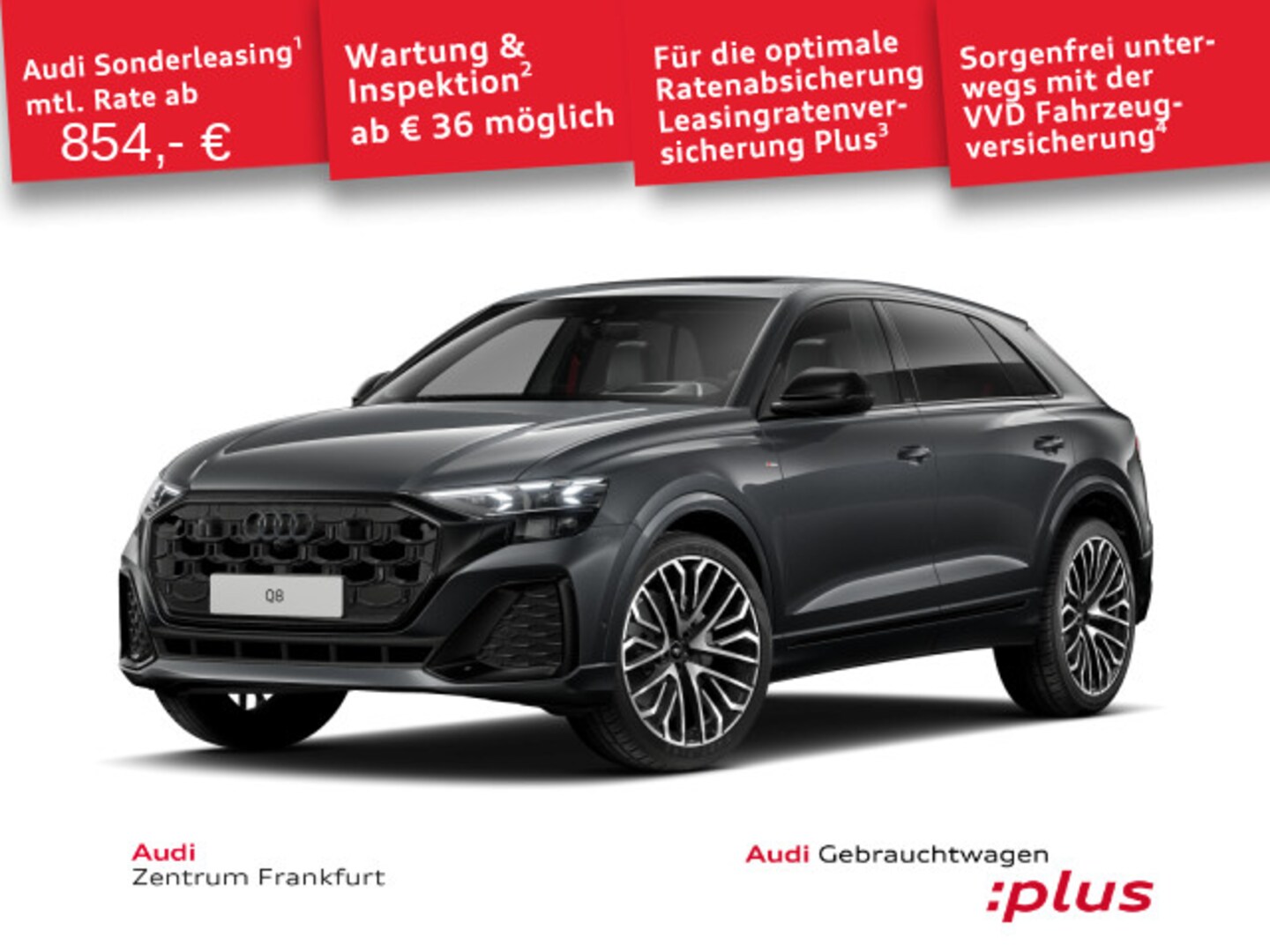 Bild über Audi Q8 SUV TDI quattro 210 kW tiptronic - für weitere Informationen kontaktieren Sie den Audi Partner