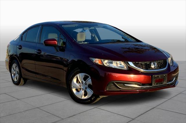 Used 2015 Honda Civic LX with VIN 19XFB2F57FE250872 for sale in Benbrook, TX