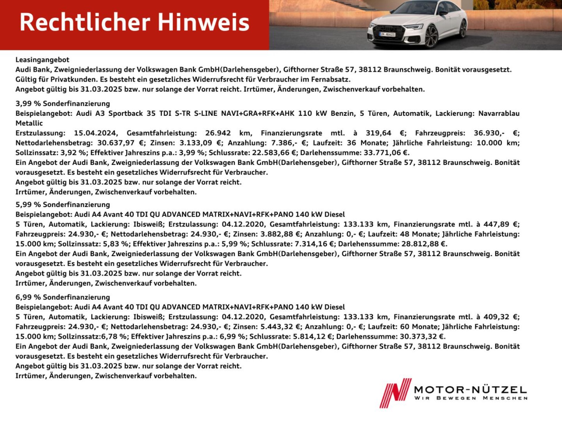 Audi Q3 Sportback S line