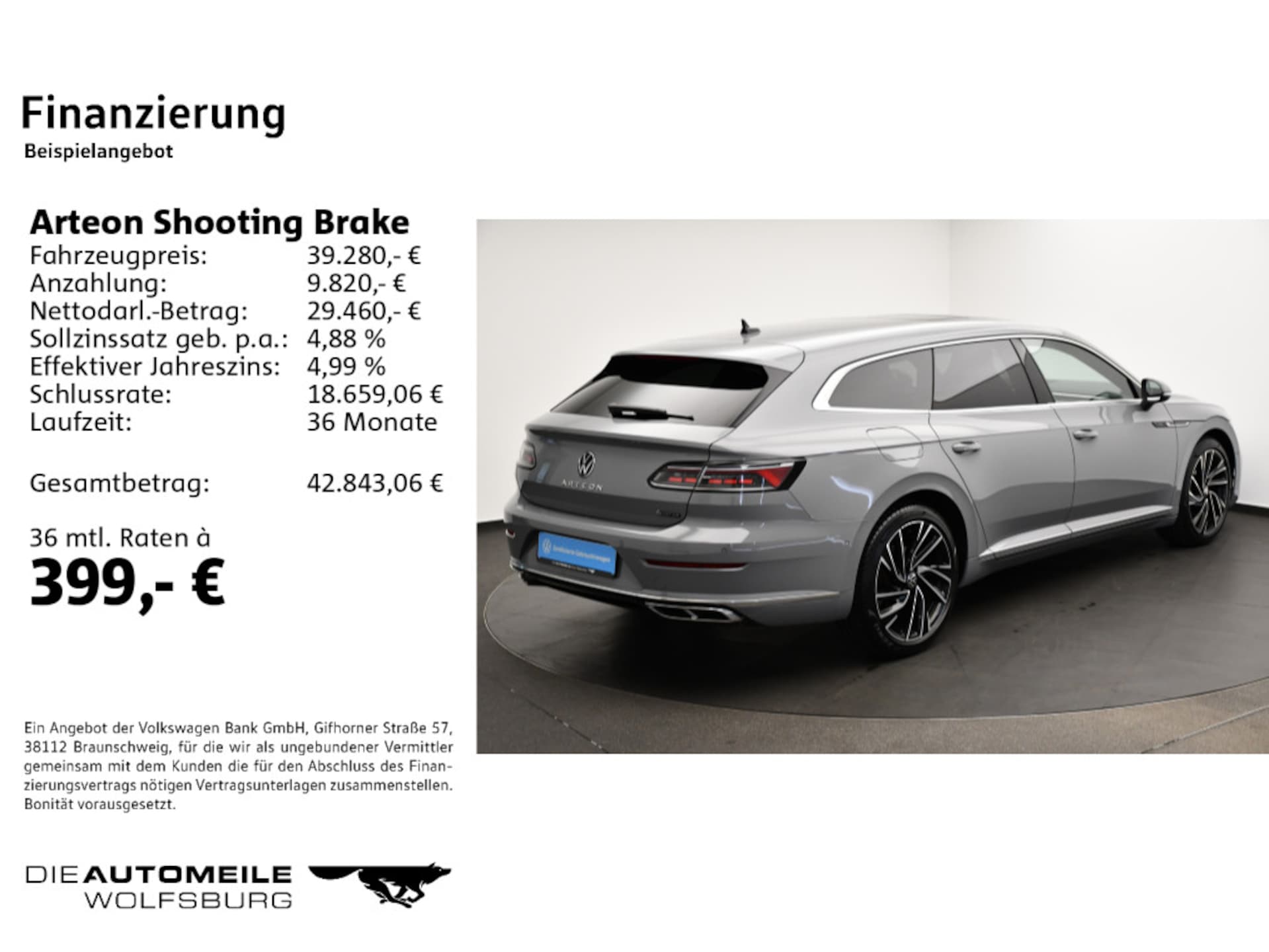 Volkswagen Arteon Shooting Brake R-Line