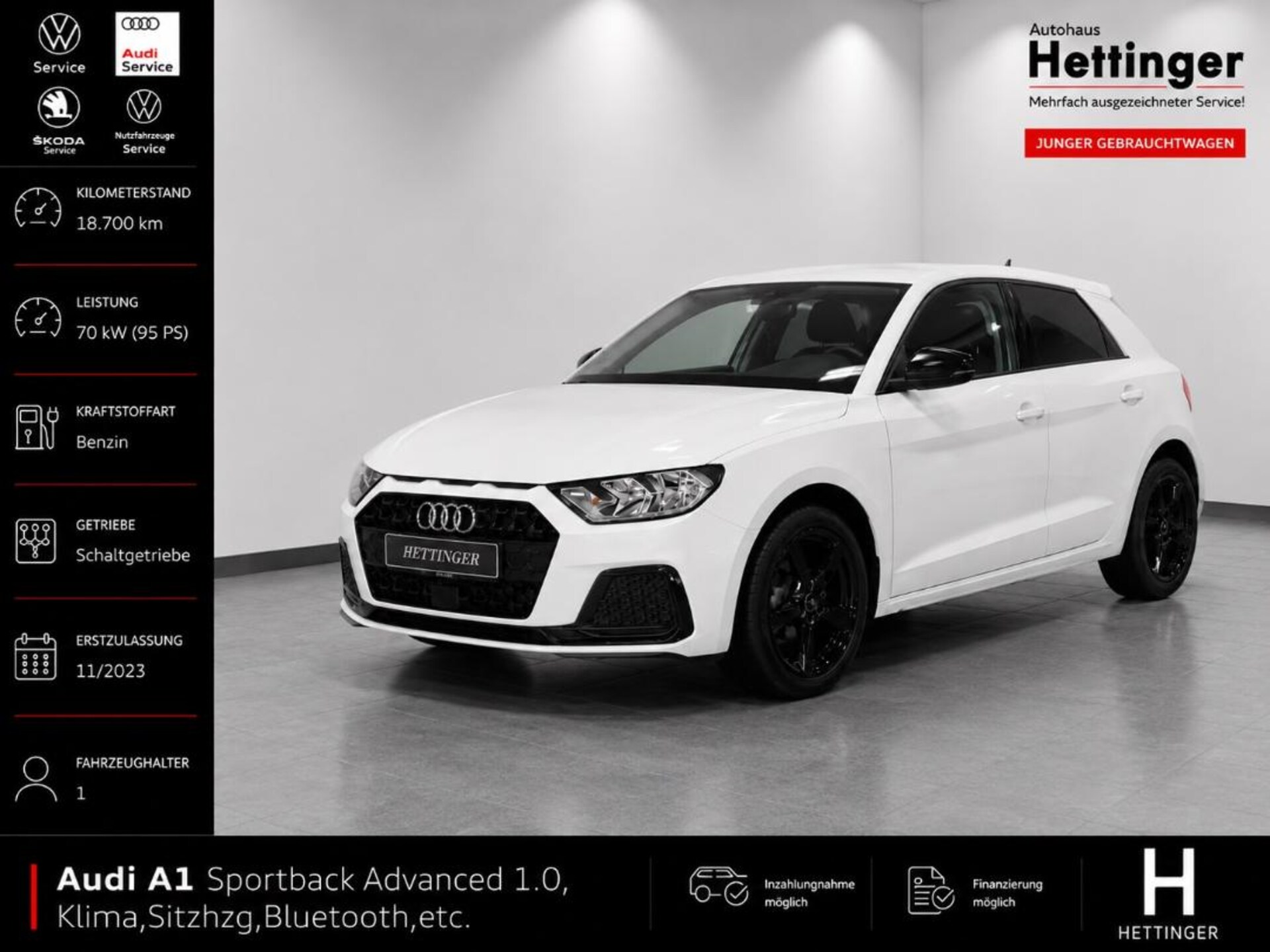 Audi A1 Sportback Advanced