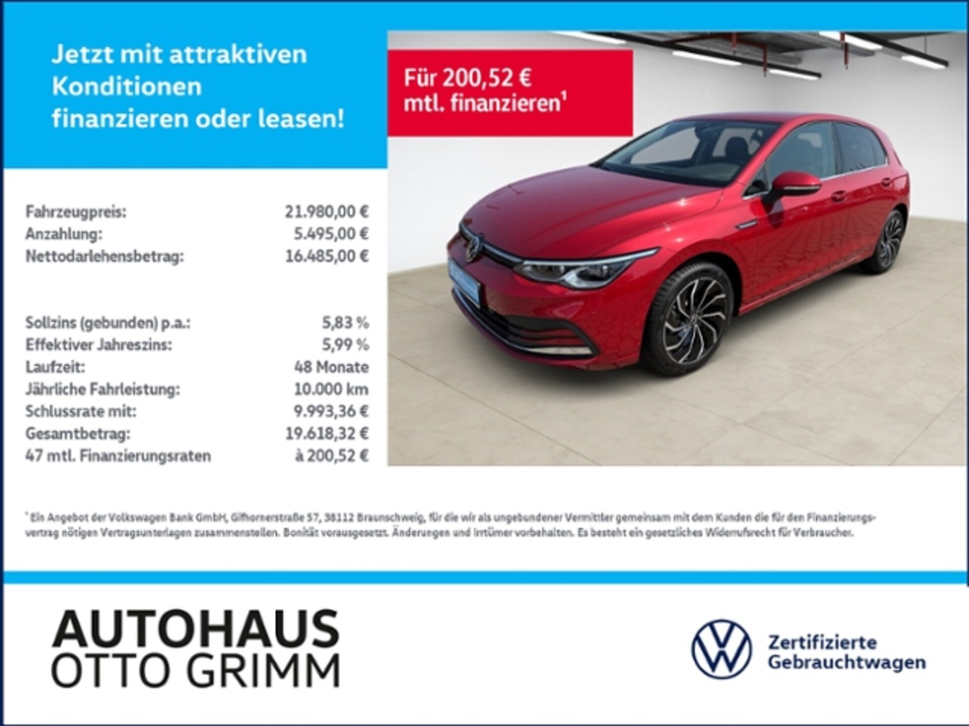 Volkswagen Golf 2022