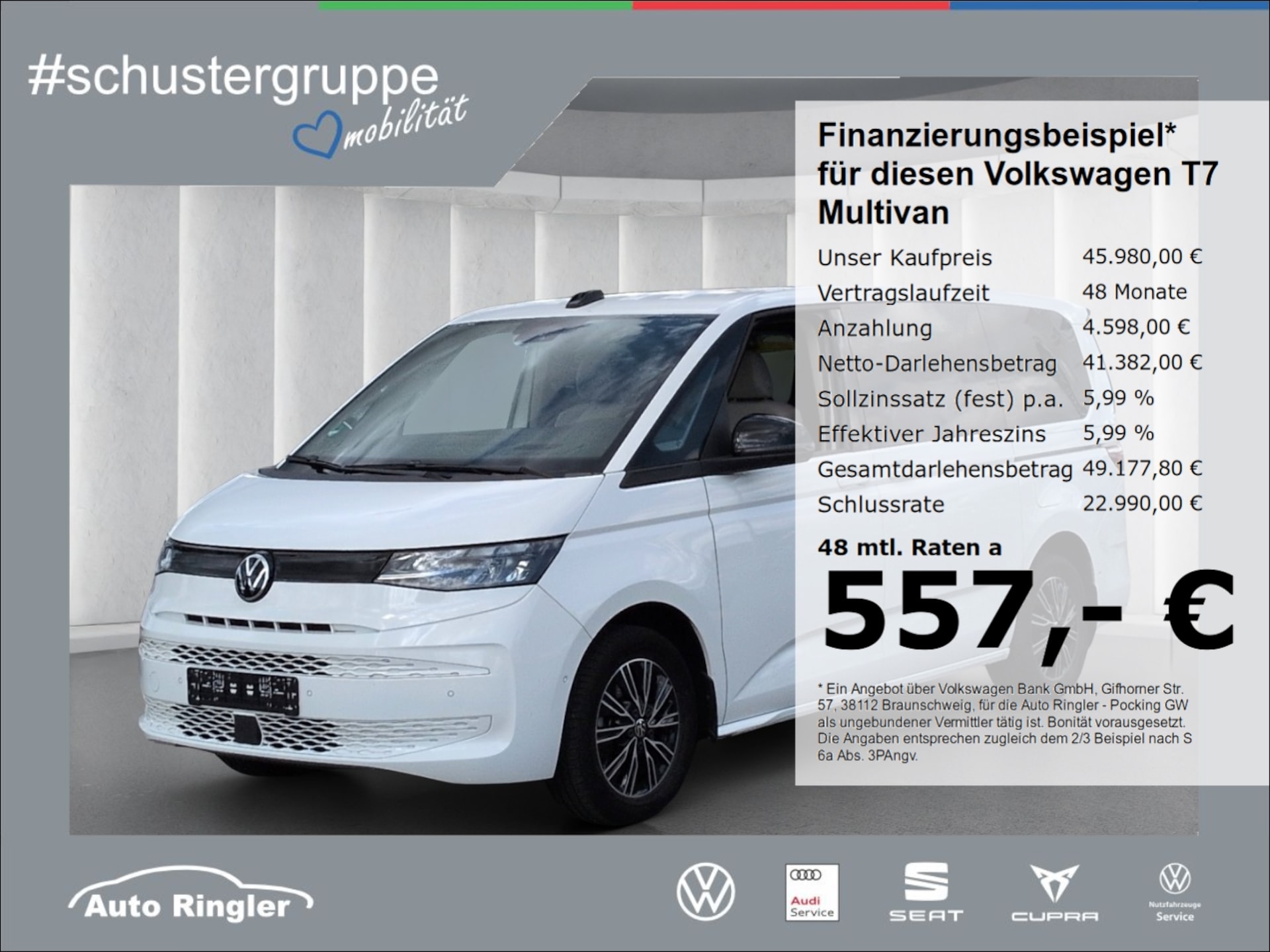 Volkswagen Multivan Langversion Basis-Modell
