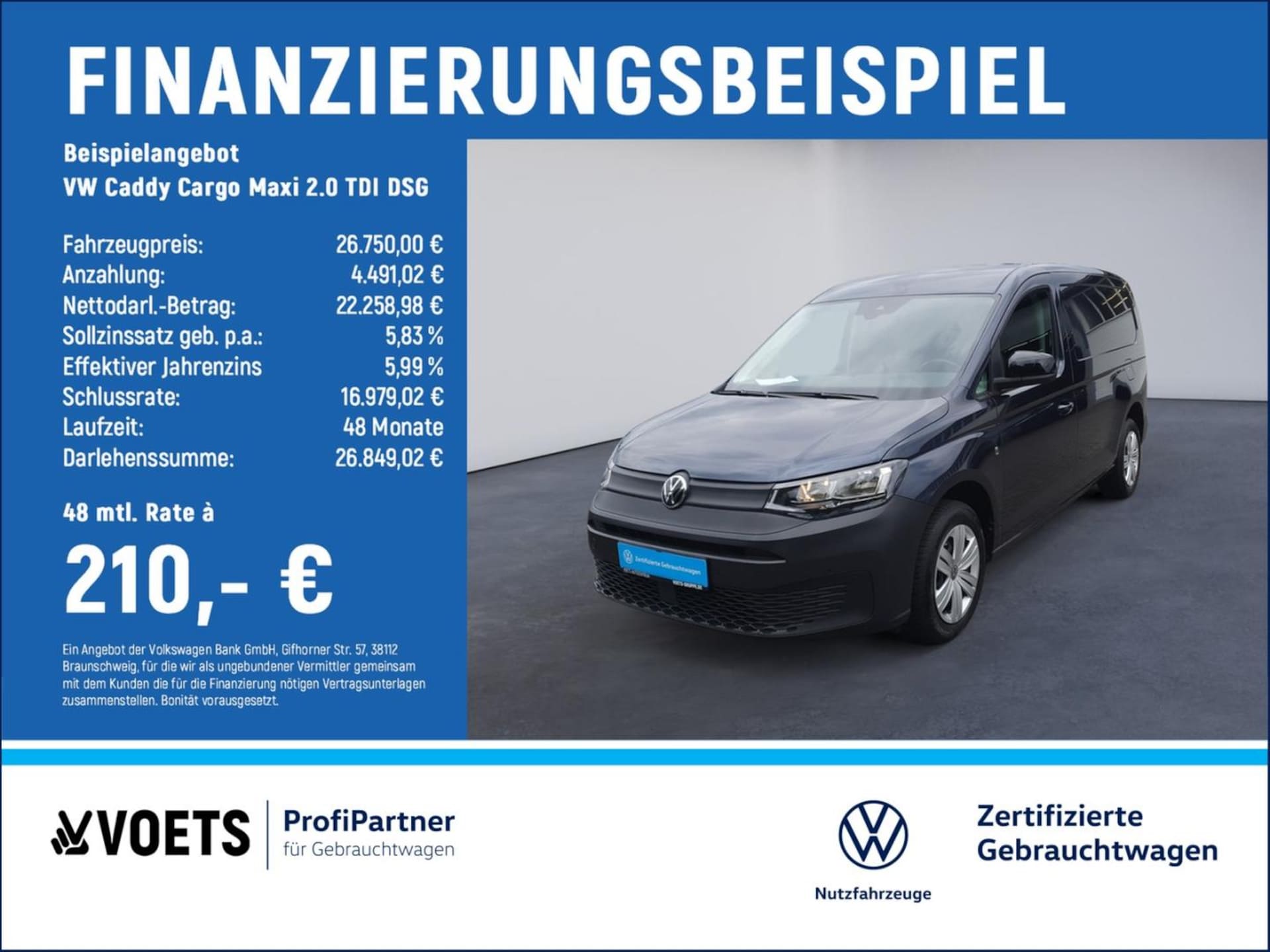 Volkswagen Caddy Maxi Cargo