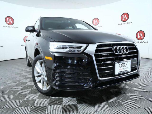 Used 2018 Audi Q3 Premium Plus with VIN WA1JCCFS4JR003254 for sale in Richfield, Minnesota