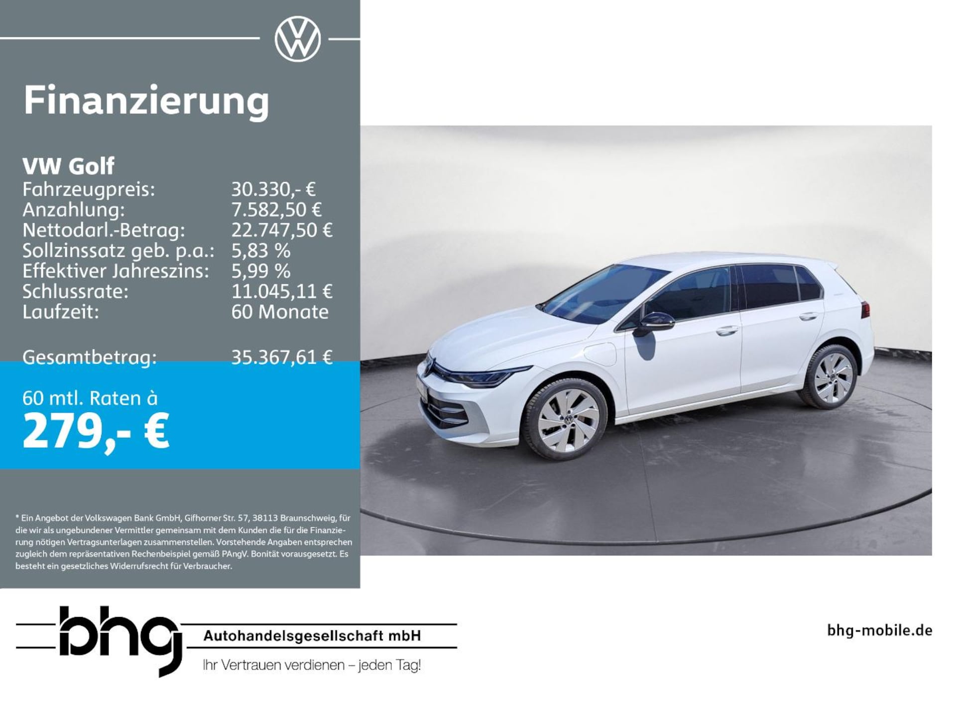 Volkswagen Golf ENERGY
