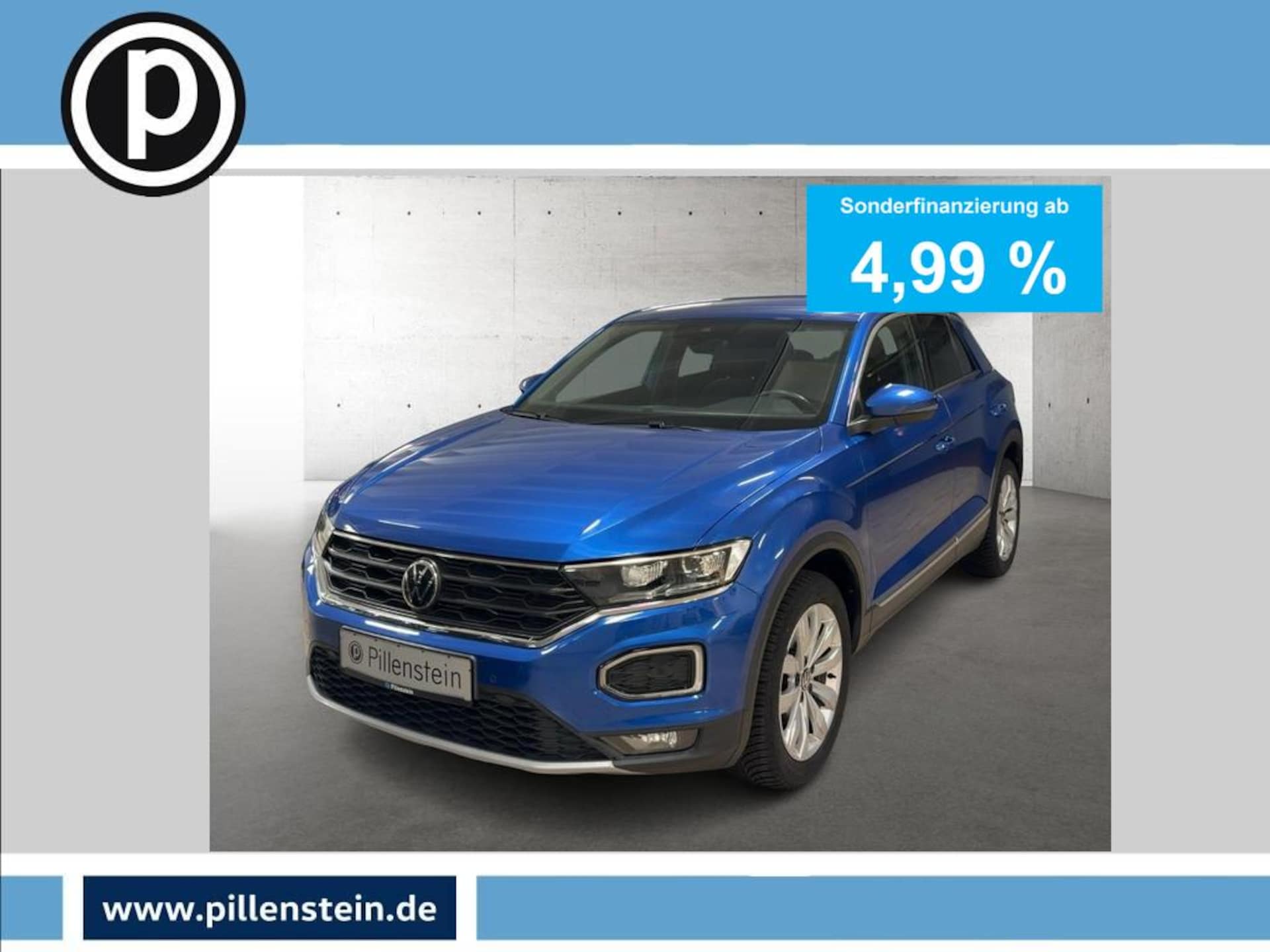 Volkswagen T-Roc 2022 — T-Roc SPORT 1.5 TSI AHK KAMERA ACC SHZ