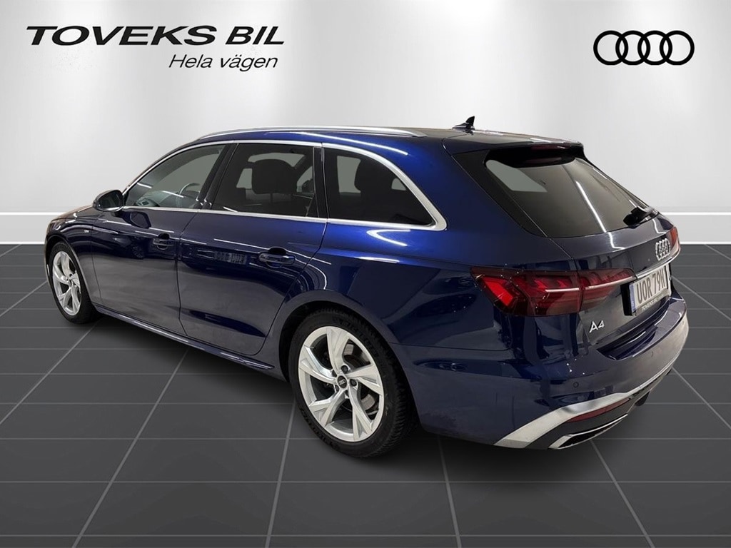 Bild som visar Audi A4 Avant A4 Avant 40 TFSI quattro S line 204 hk S tronic - för mer information kontakta din Audi Partner