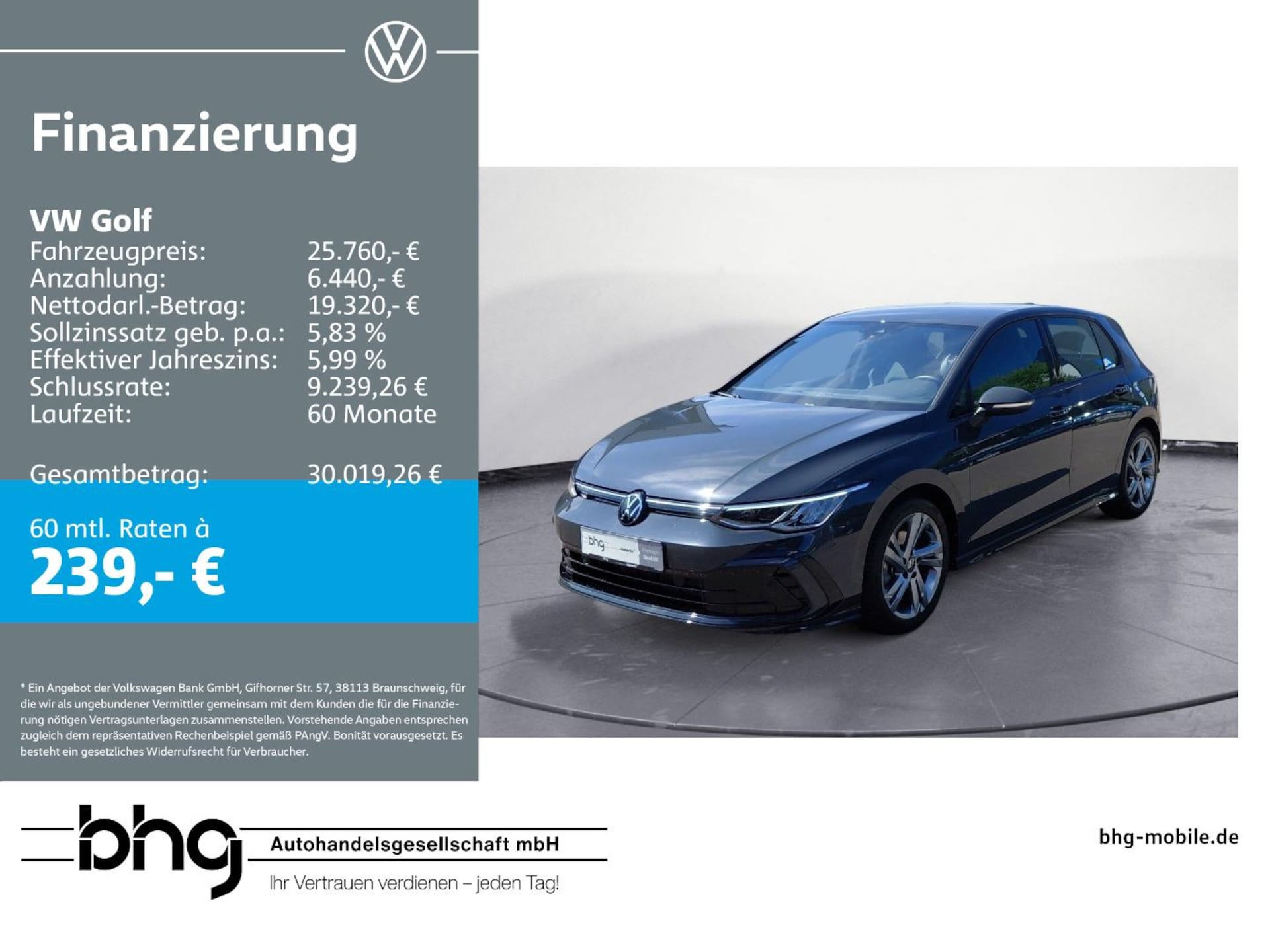 Volkswagen Golf R-Line