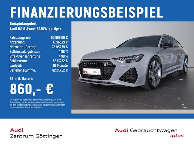 Image about Audi RS 6 Avant RS 6 Avant 441(600) kW(PS) tiptronic
