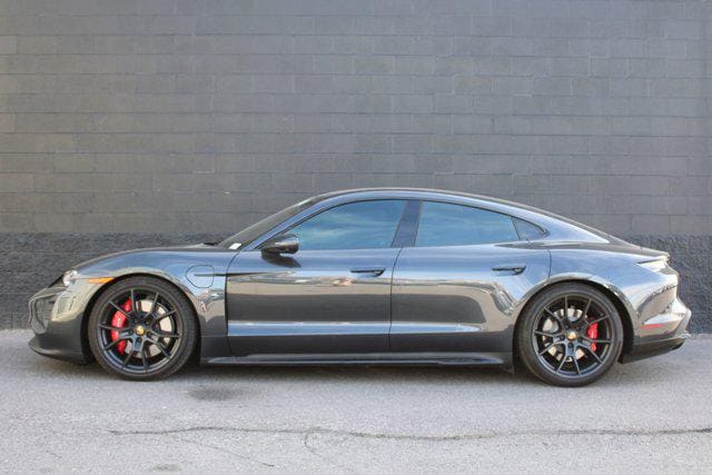 Used 2022 Porsche Taycan GTS with VIN WP0AD2Y13NSA59236 for sale in Lehi, UT