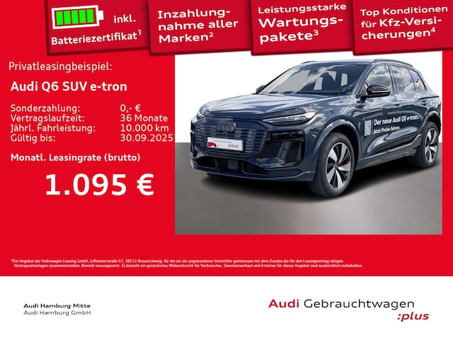 Audi Q6 SUV e-tron
