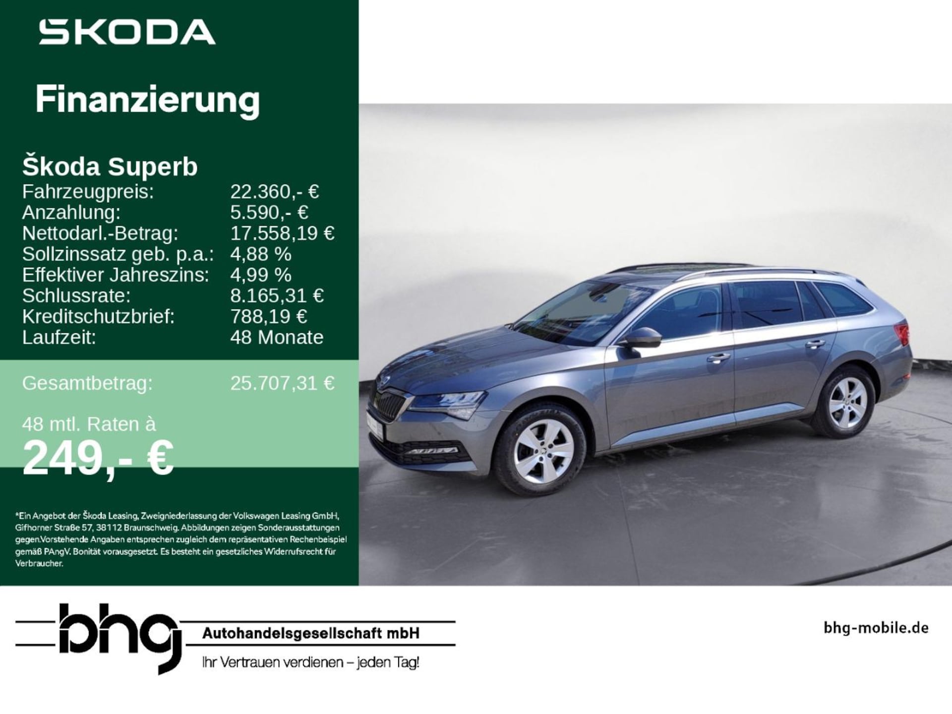Skoda Superb Combi Ambition
