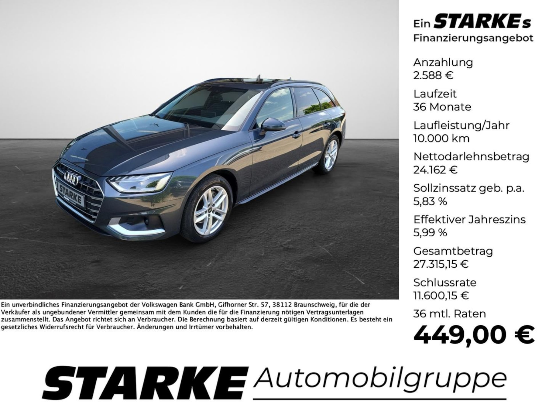 Audi A4 Avant Advanced