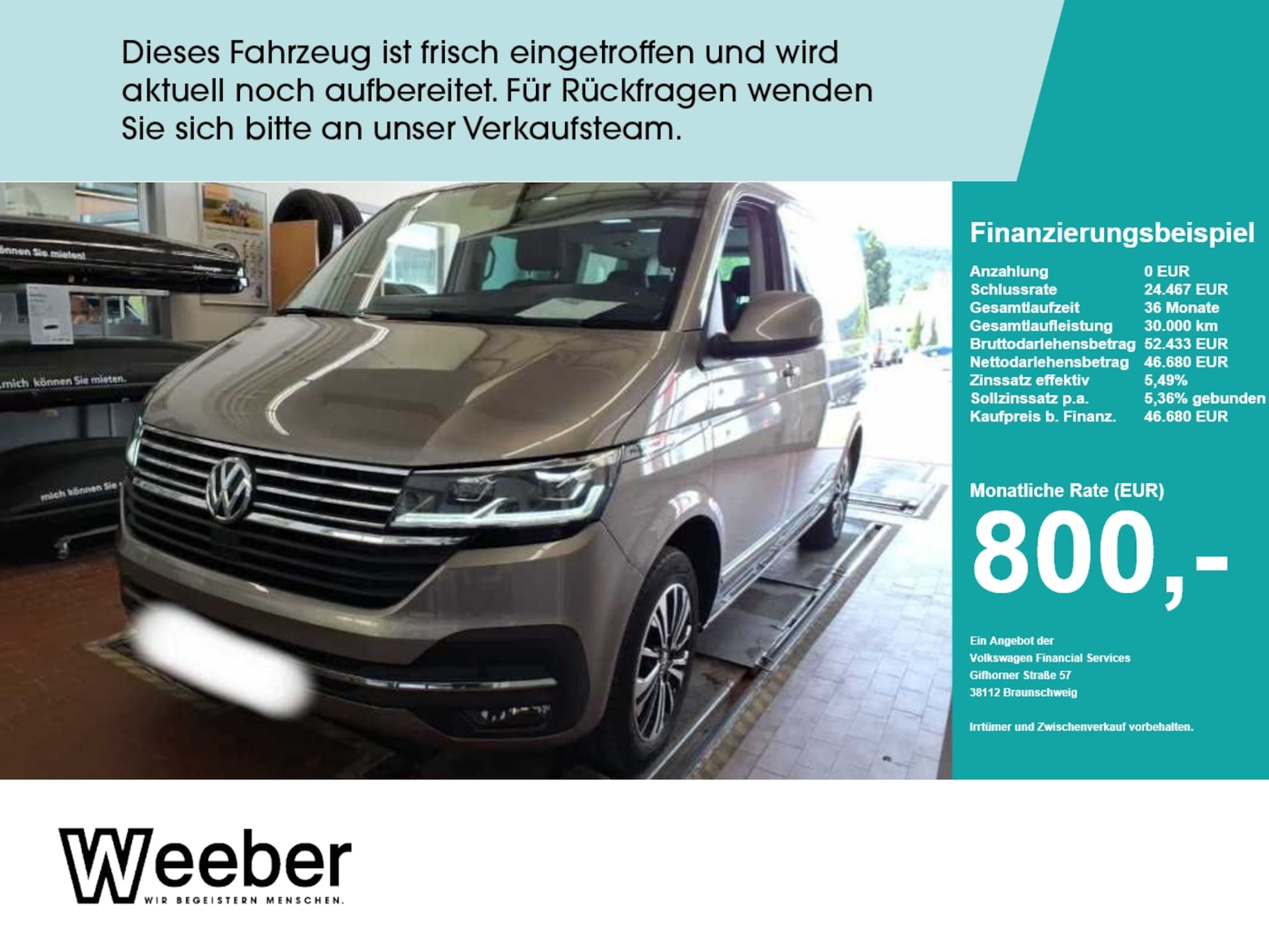 Volkswagen T6.1 Multivan Comfortline