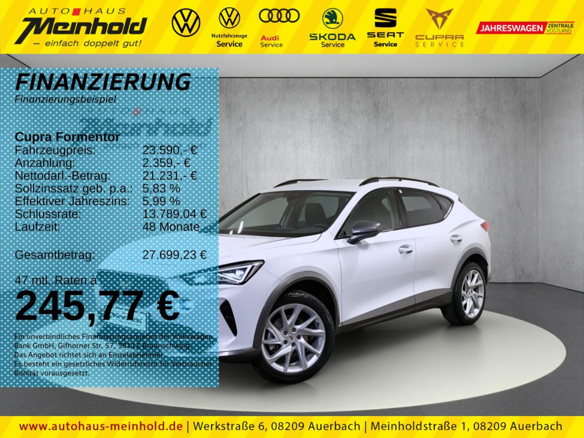 Cupra Formentor 2024 — Formentor 1.5 TSI DSG, ACC, Navi, el. Heckklappe