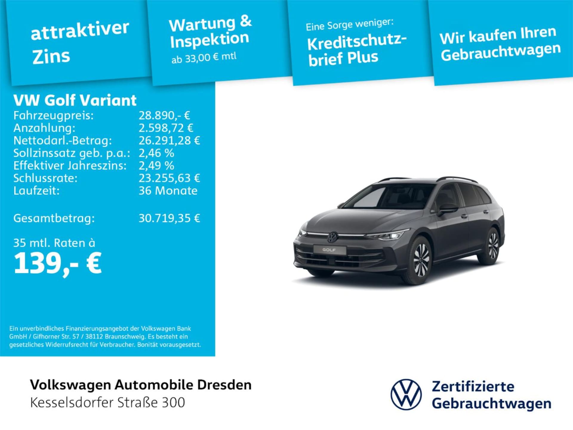 Volkswagen Golf Variant Goal